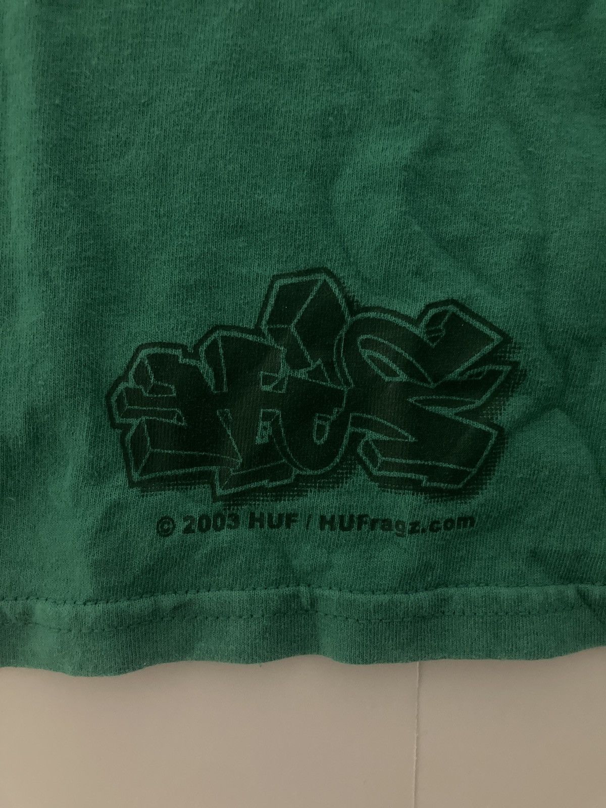 Huf × Vintage Vintage 2003 Huf Skate Music Tee Size US M / EU 48-50 / 2 - 3 Thumbnail