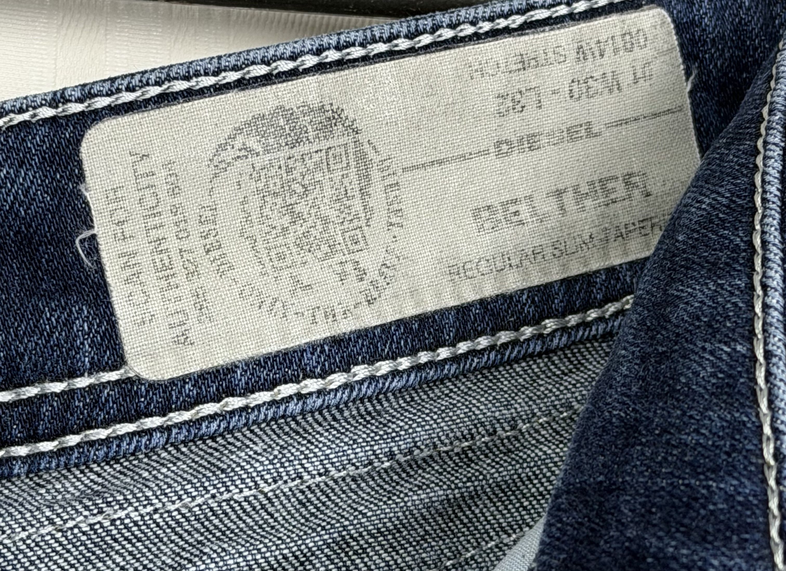Diesel Diesel Belther Blue Jeans W30 Regular Tapered Size US 30 / EU 46 - 12 Thumbnail