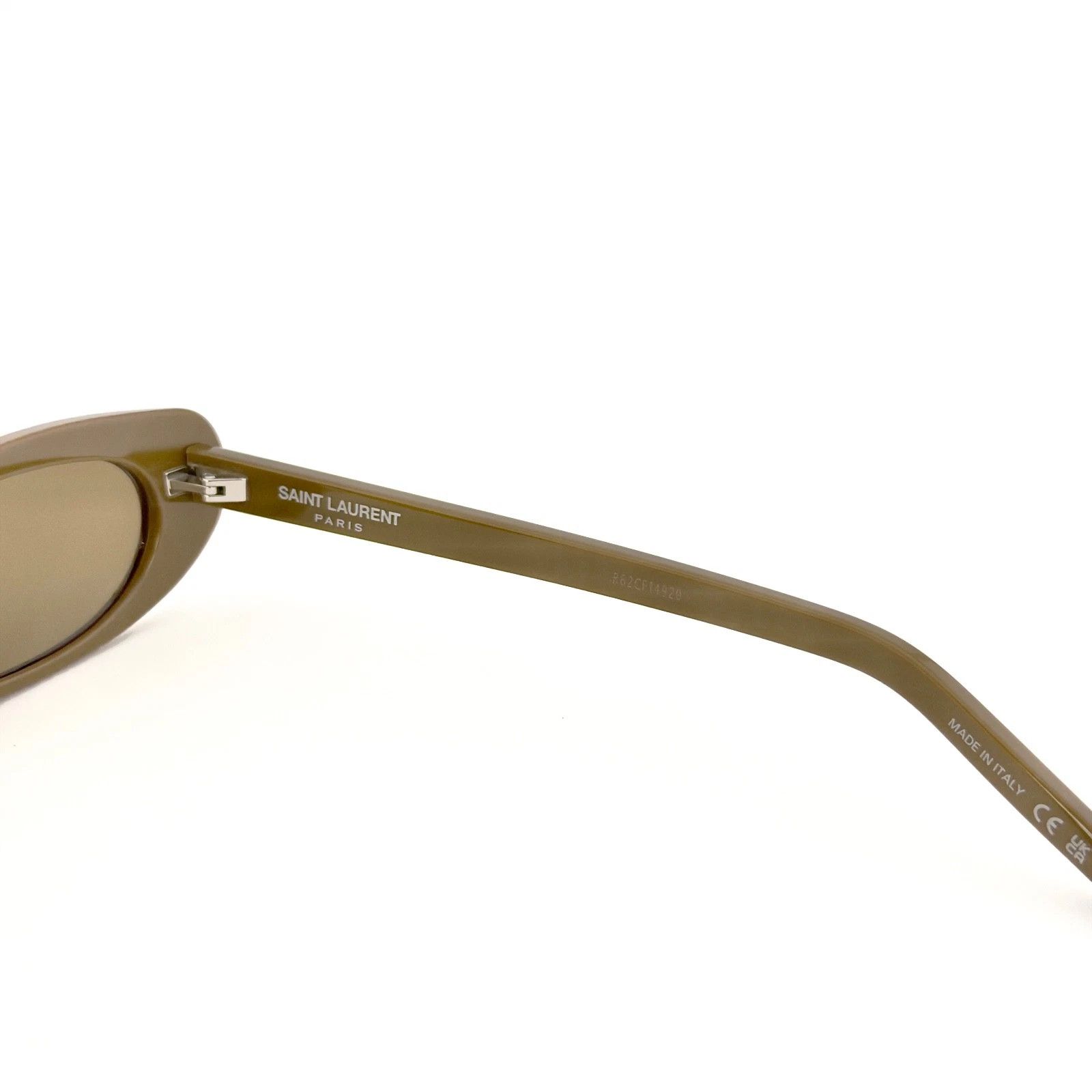 Yves Saint Laurent SAINT LAURENT SHADE SL 557 SL557 Narrow Sunglasses 006 Size ONE SIZE - 6 Thumbnail