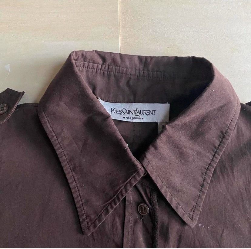 Yves Saint Laurent Yves Saint Laurent Rive Gauche Blouse Size S / US 4 / IT 40 - 3 Thumbnail