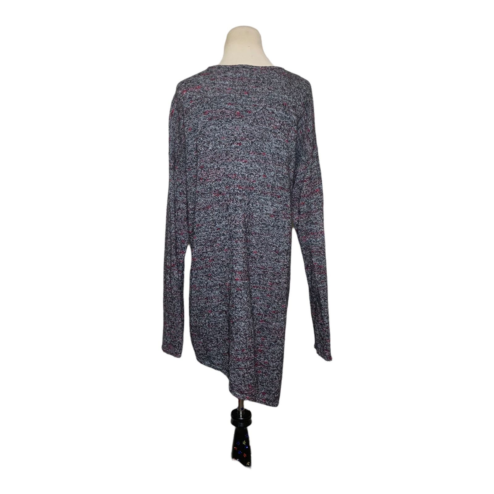 J. Jill J. Jill black asymmetrical tunic sweater size Tall Large Size L / US 10 / IT 46 - 2 Thumbnail
