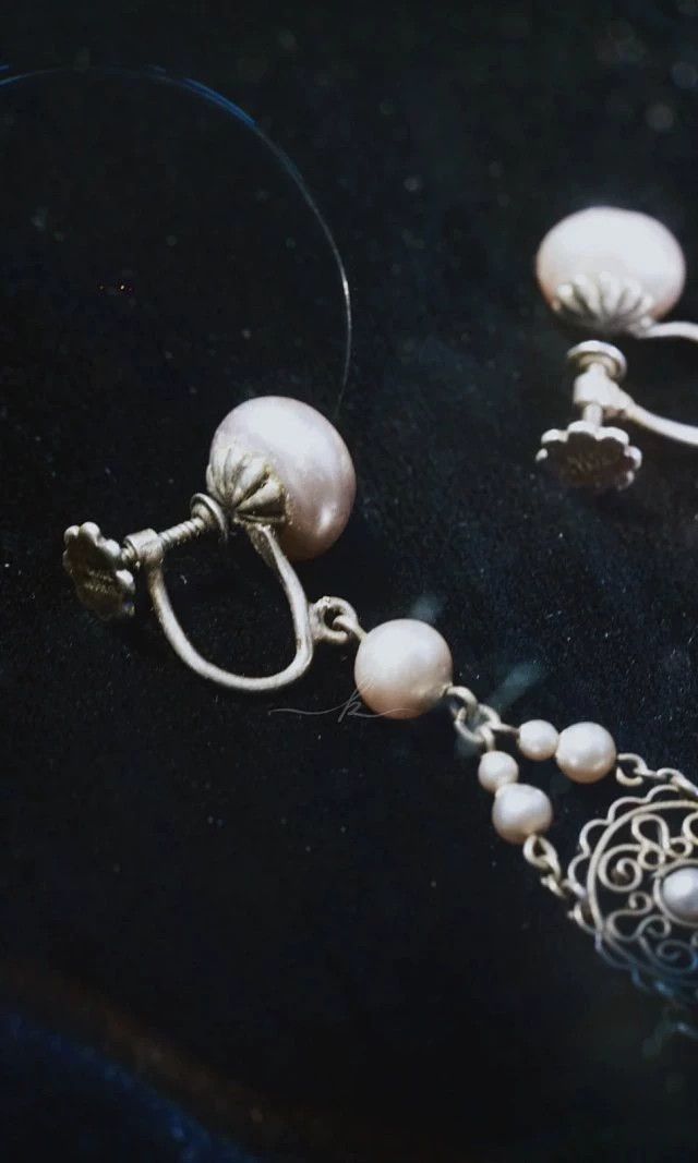 Other 1920s Louis Rousselet Baroque Pearl Earclips & Brooch Size ONE SIZE - 9 Thumbnail