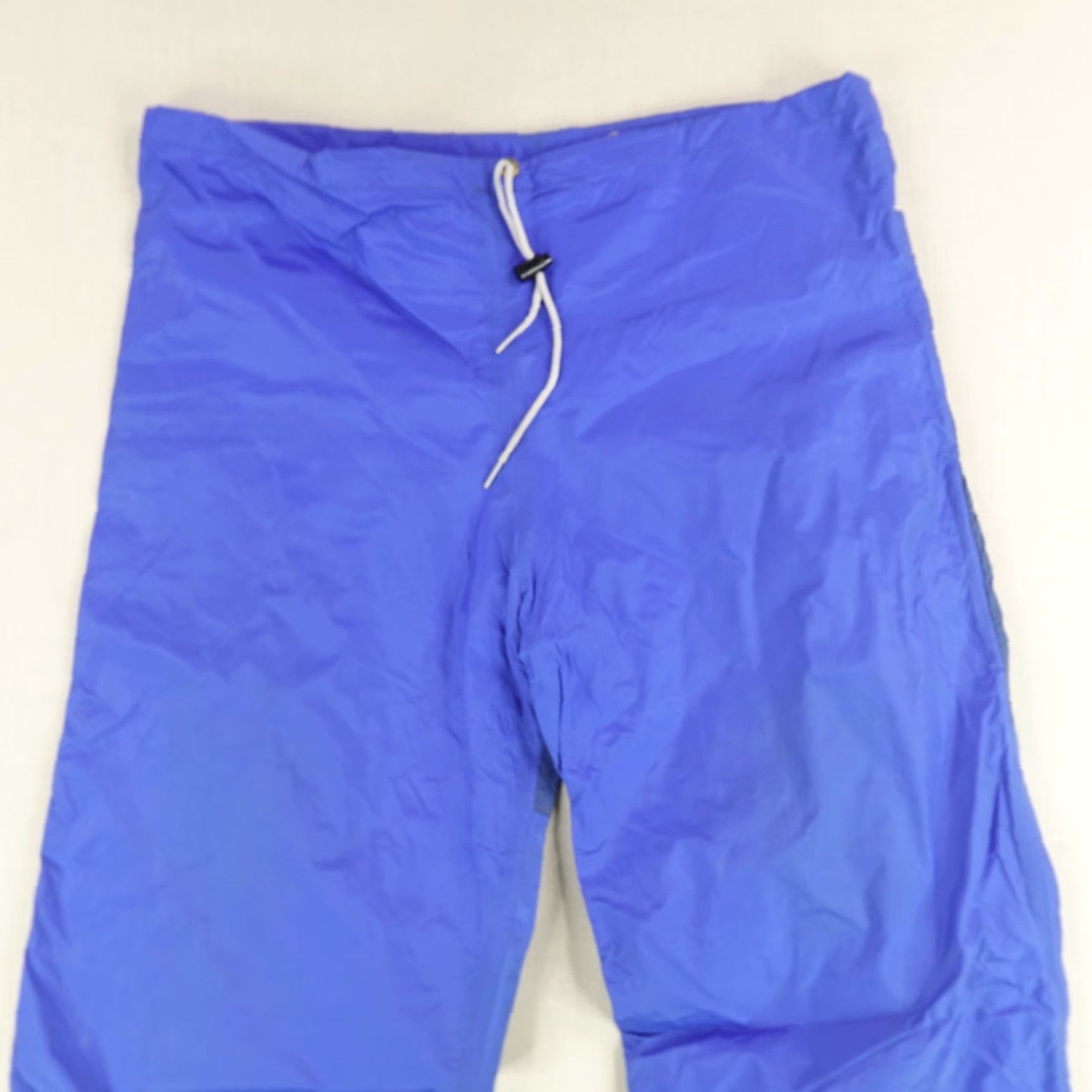 Vintage VINTAGE REI Pants Men M Blue Gore-Tex Waterproof Rain Snow Trekking Side Zip Category: Pants Adult M Blue 90s REI Rain Pants Mens Size US 31 - 2 Thumbnail