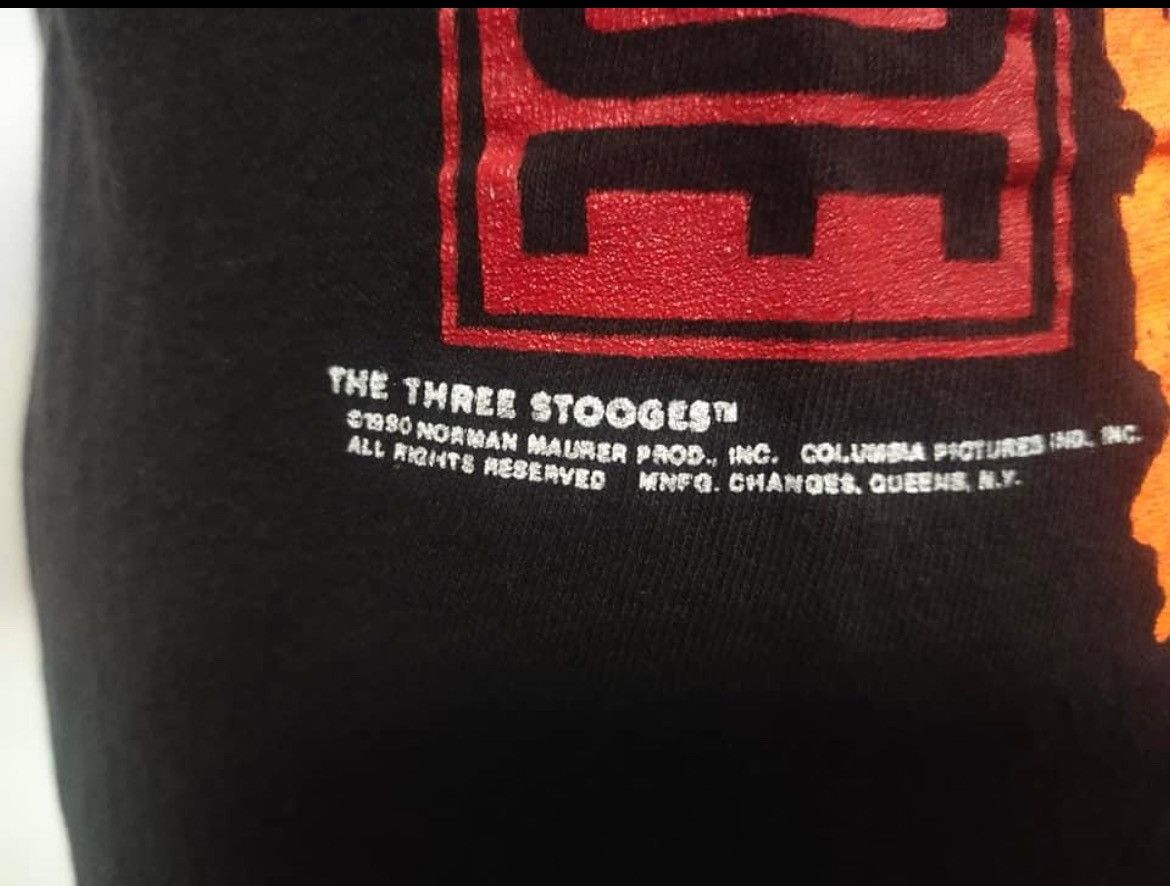 Band Tees × Changes Vintage 80s Movie The Three Stooges Size US L / EU 52-54 / 3 - 3 Thumbnail