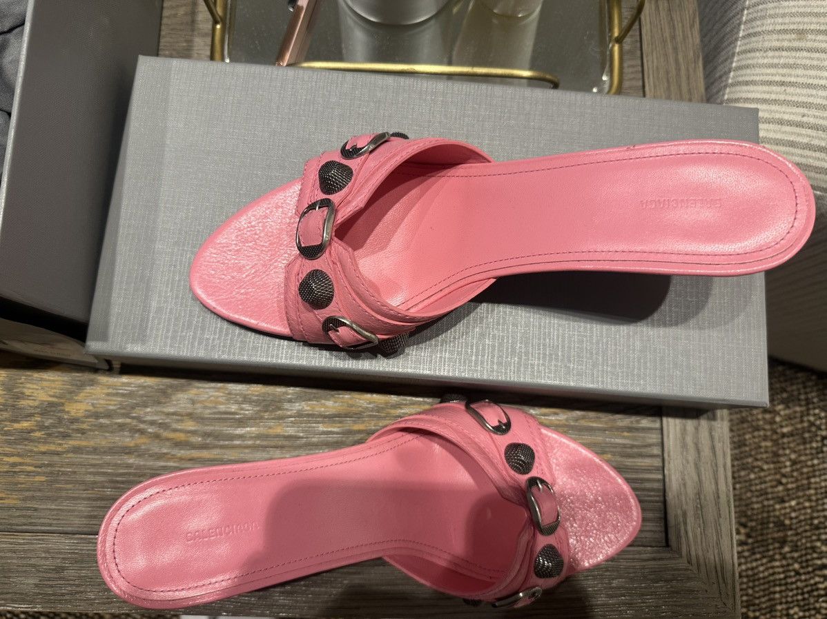 Balenciaga Balenciaga Cagole Sandal M70 sweet pink Size US 10 / IT 40 - 2 Thumbnail
