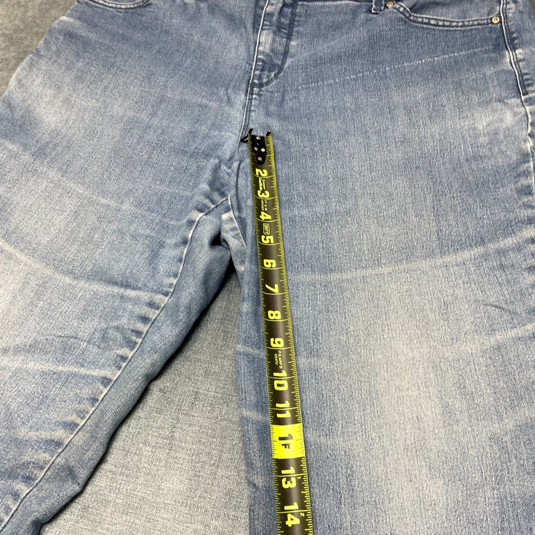Gloria Vanderbilt Gloria Vanderbilt Amanda Jeans Womens 18W 28x40 Blue Denim Cotton High Rise Size 40" / US 18 - 7 Thumbnail