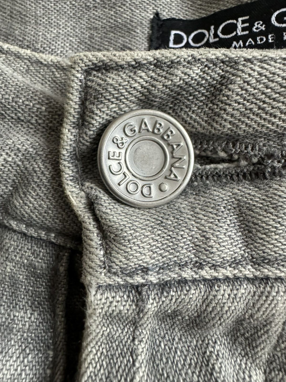 Dolce & Gabbana Dolce & Gabbana A/W2003 Runway Bondage Denim Size US 33 - 7 Thumbnail