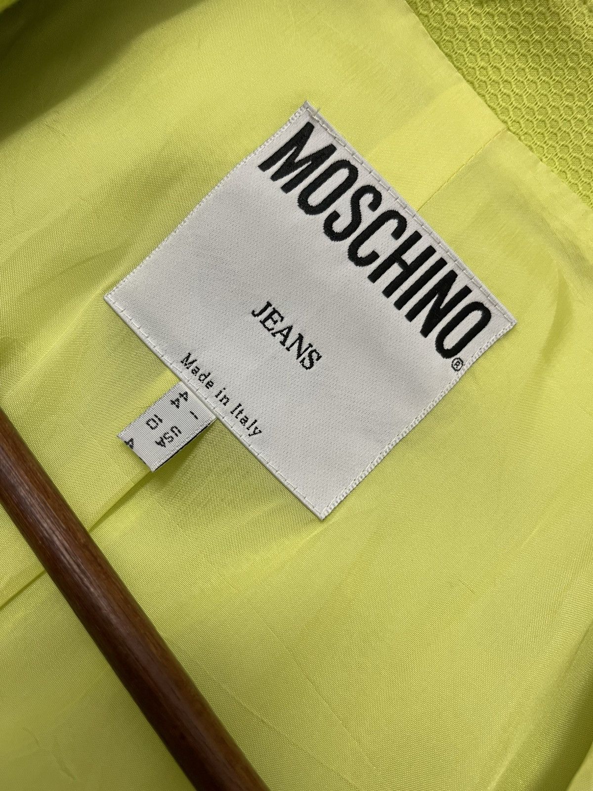 Moschino Moschino Light Green Buttons Blazer Size XS / US 0-2 / IT 36-38 - 13 Thumbnail