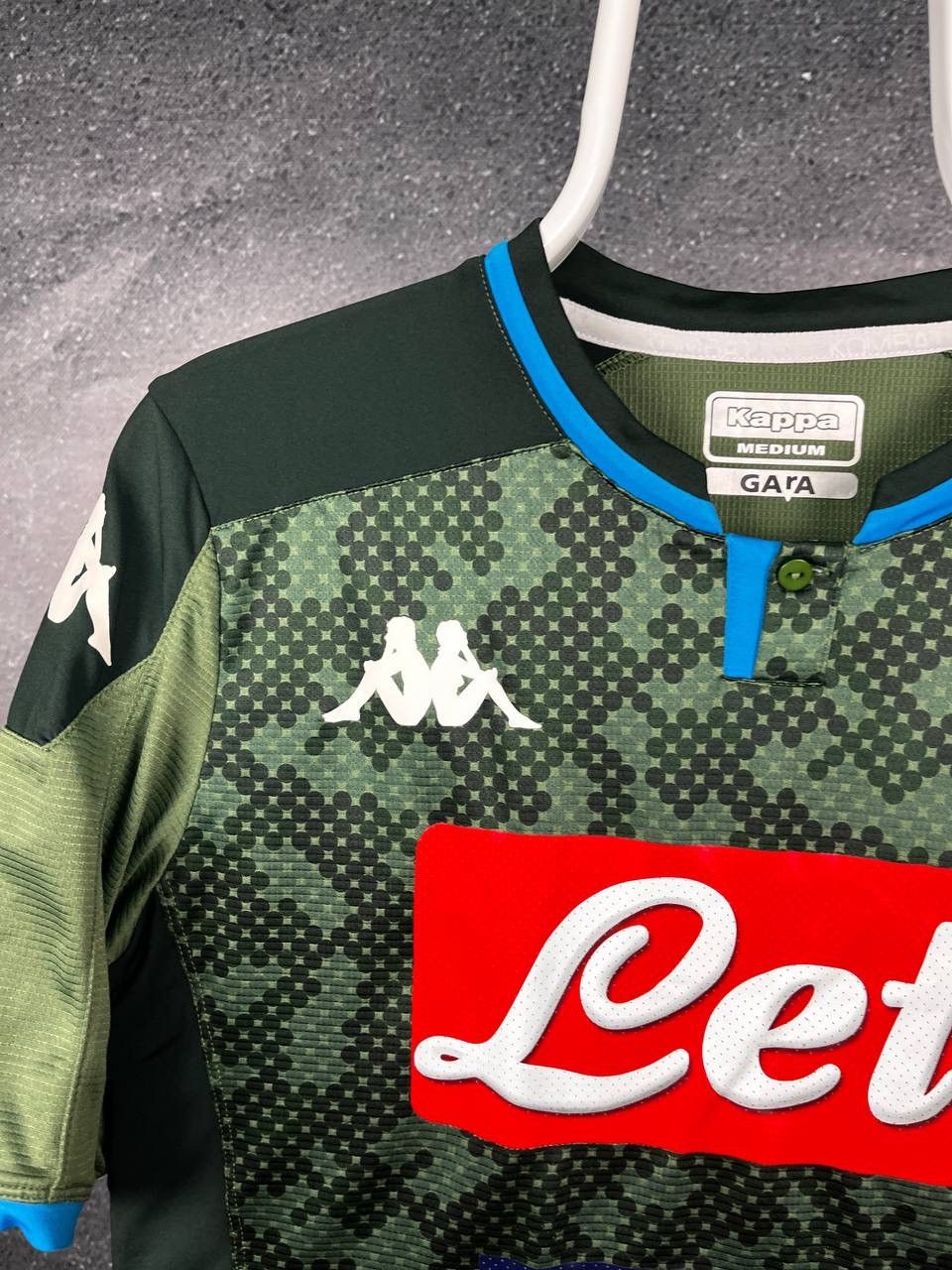 Kappa SSC Napoli kappa soccer football jersey 2019 2020 third Size US M / EU 48-50 / 2 - 4 Thumbnail