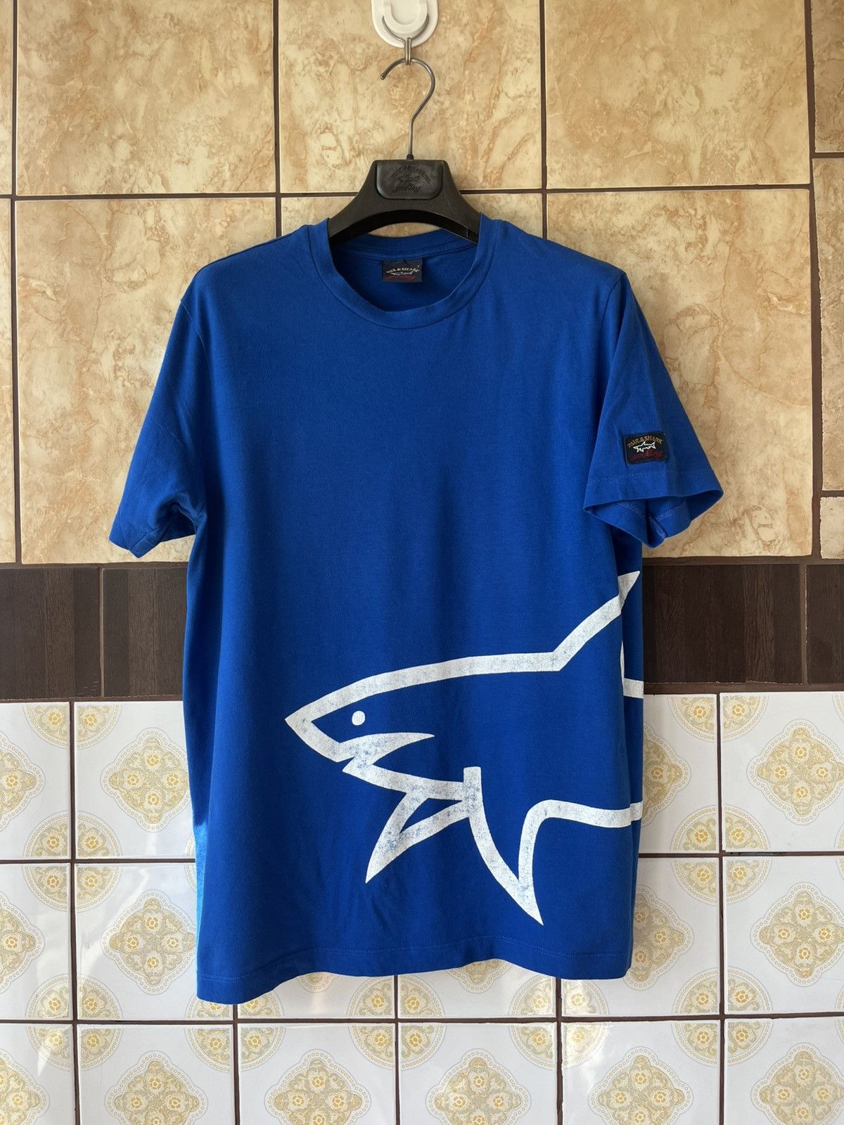 Paul & Shark Paul Shark Blue Big logo Tee shirt Size US S / EU 44-46 / 1 - 1 Thumbnail