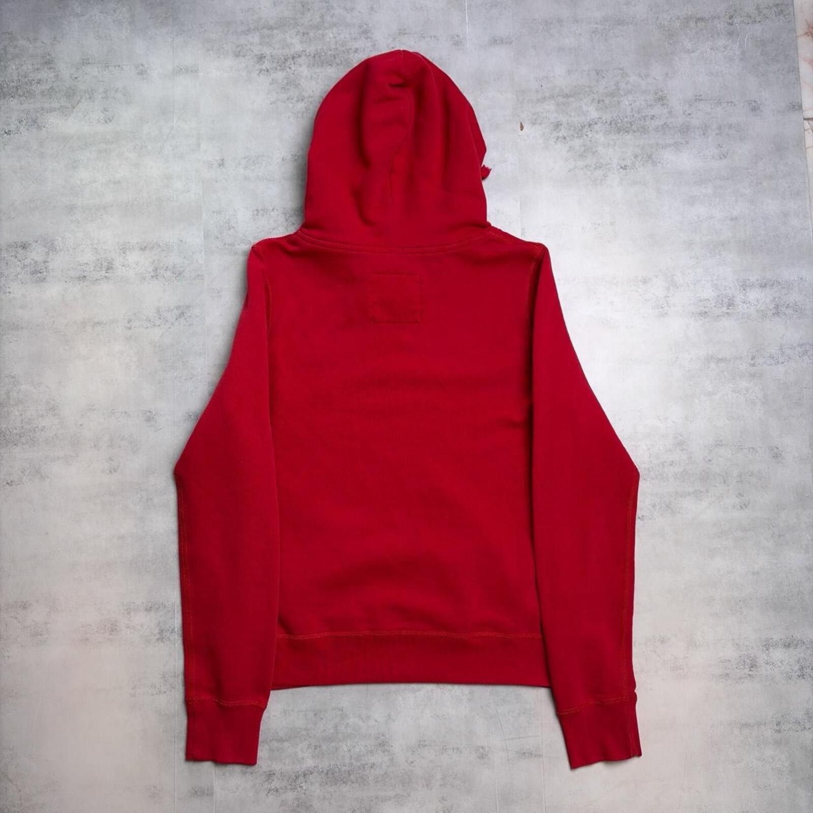 Other Y2K Red Hollister Grunge Surf Thermal Hoodie Size L / US 10 / IT 46 - 7 Thumbnail