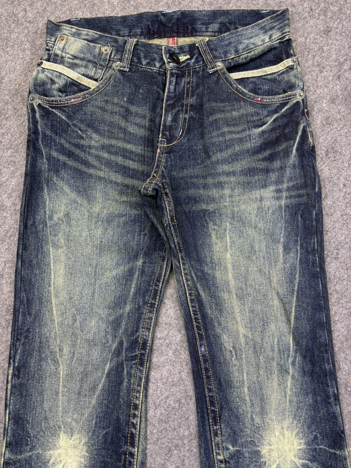 Other 💥Insane Style Flare💥Unbrand Thunderous Flare Denim F918 Size US 31 - 3 Thumbnail