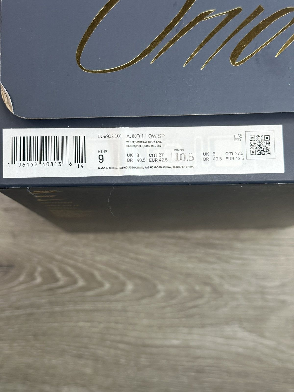 Jordan Brand × Union LA Air Jordan 1 Retro AJKO Low SP x Union “White Canvas” Size US 9 / EU 42 - 9 Thumbnail