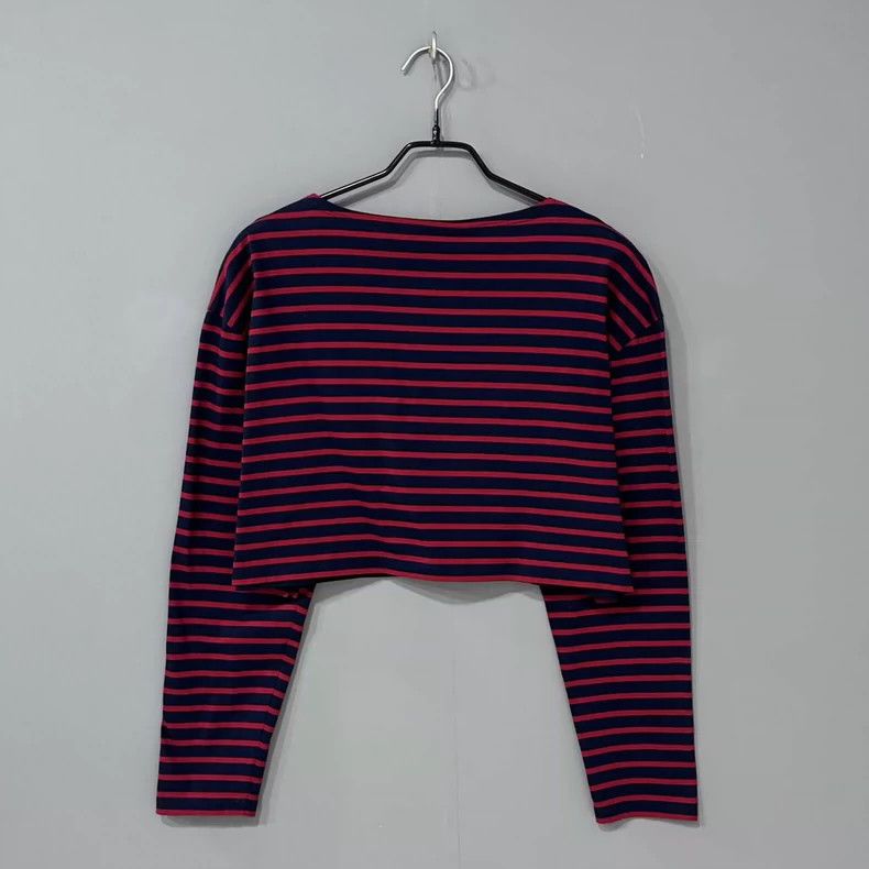 Prada Prada Triangle striped long sleeves 2502-Nextarrow Size US XS / EU 42 / 0 - 2 Thumbnail