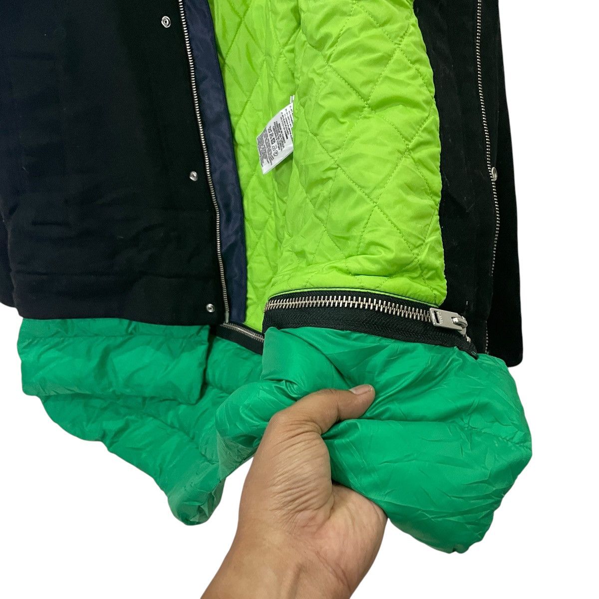 Diesel Vintage Y2k Diesel W Sun Rev A Hoodies Puffer Jacket Size US XL / EU 56 / 4 - 7 Thumbnail