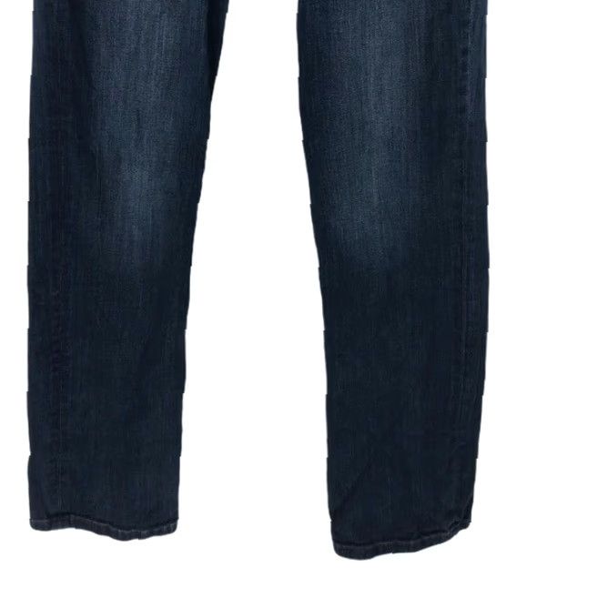Denime VINTAGE Warp + Weft Jeans Oakland Straight Regular Denim Blue 29x33 Mens 29 Regular Blue Vintage 90s Style Mens Jeans Size US 29 - 4 Thumbnail
