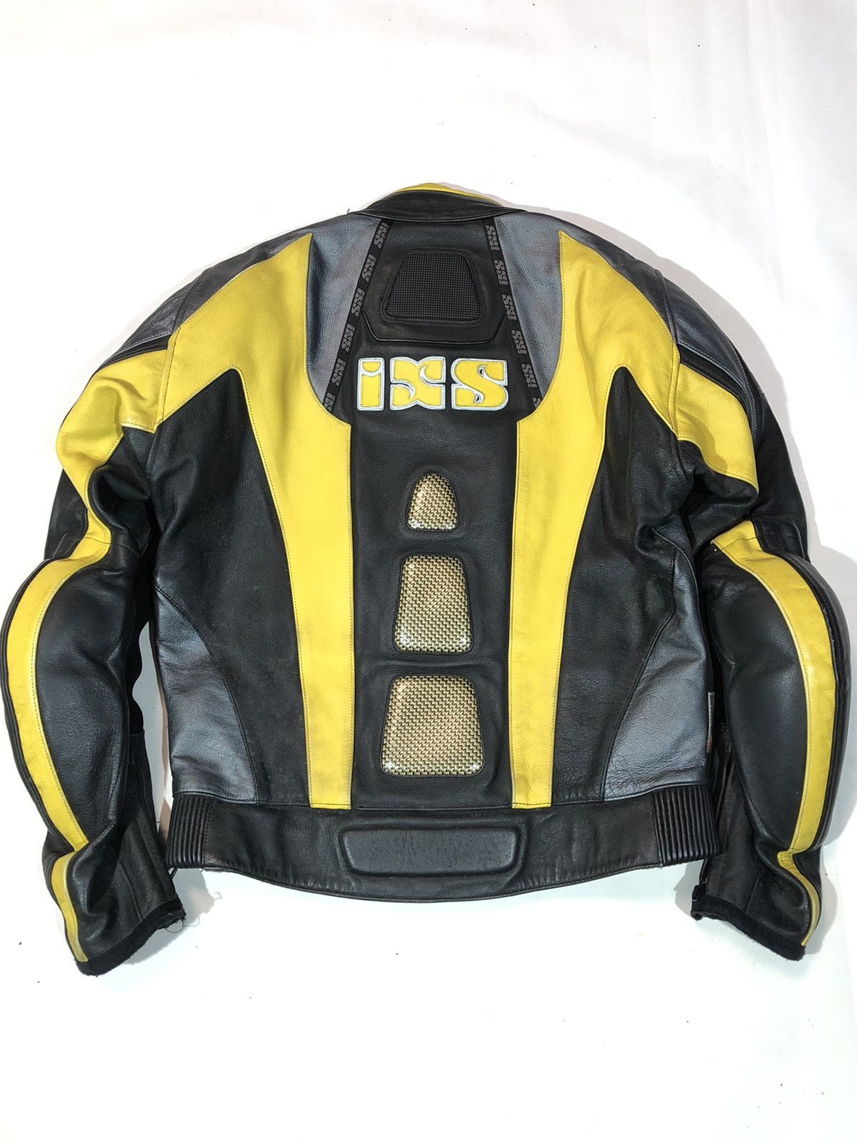 Dainese × Honda × Yamaha IXS Motorcycle leather jacket Racing vintage Size US M / EU 48-50 / 2 - 16 Thumbnail