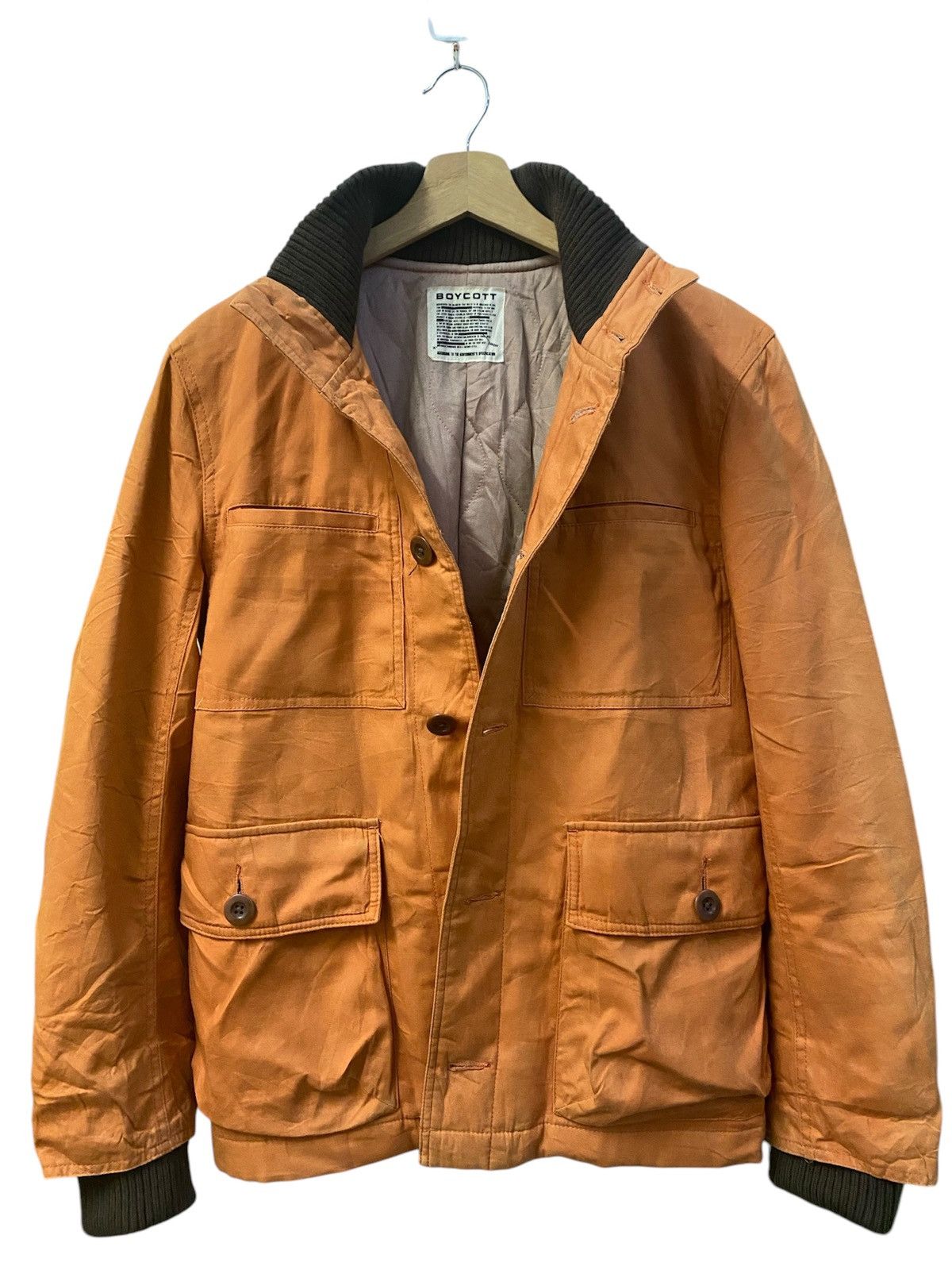 Boycott × Japanese Brand Boycott Duck Canvas Chore Jacket Size US M / EU 48-50 / 2 - 7 Thumbnail
