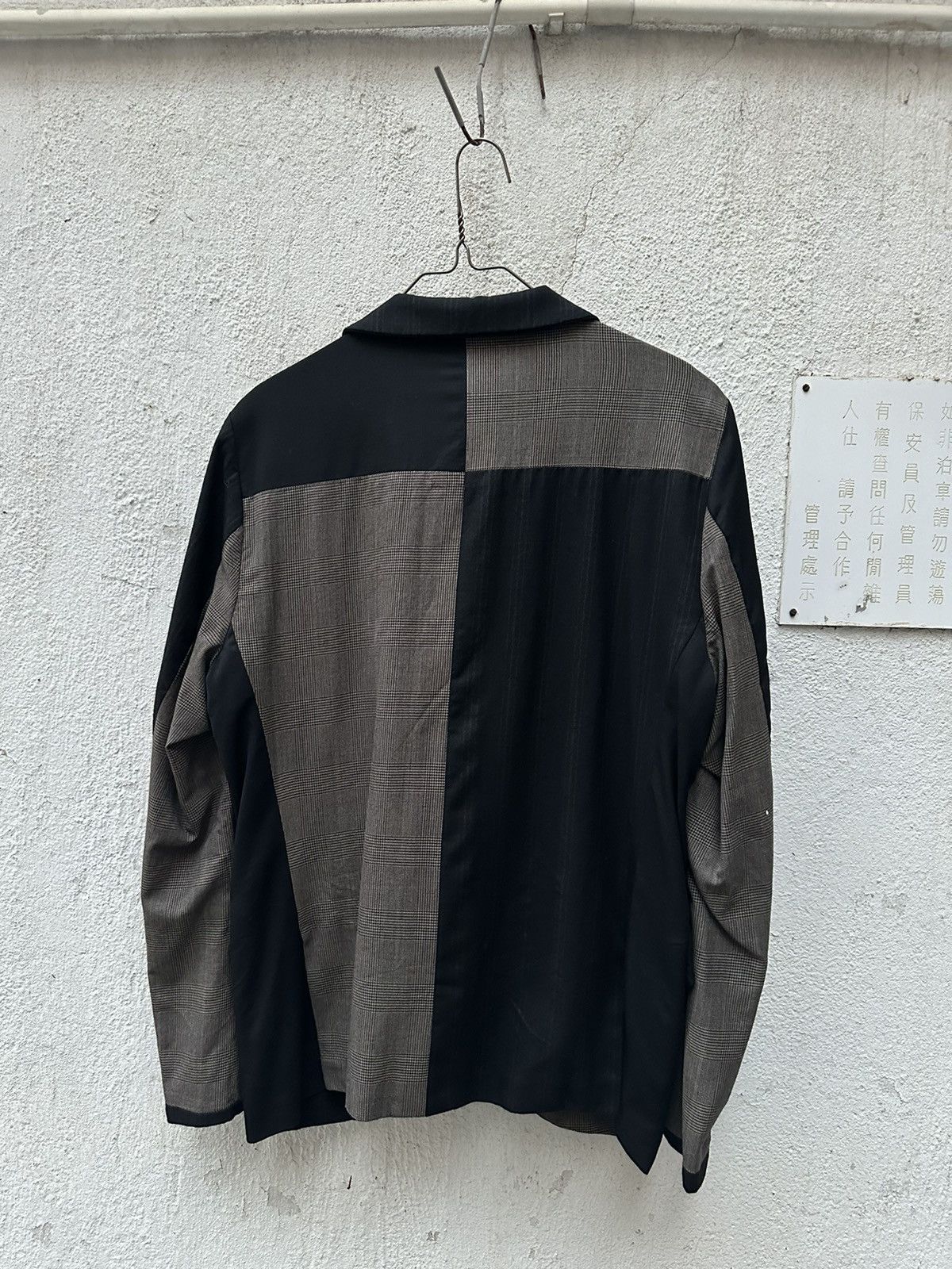 Geoffrey B. Small Geoffrey b small patchwork jacket | Grailed