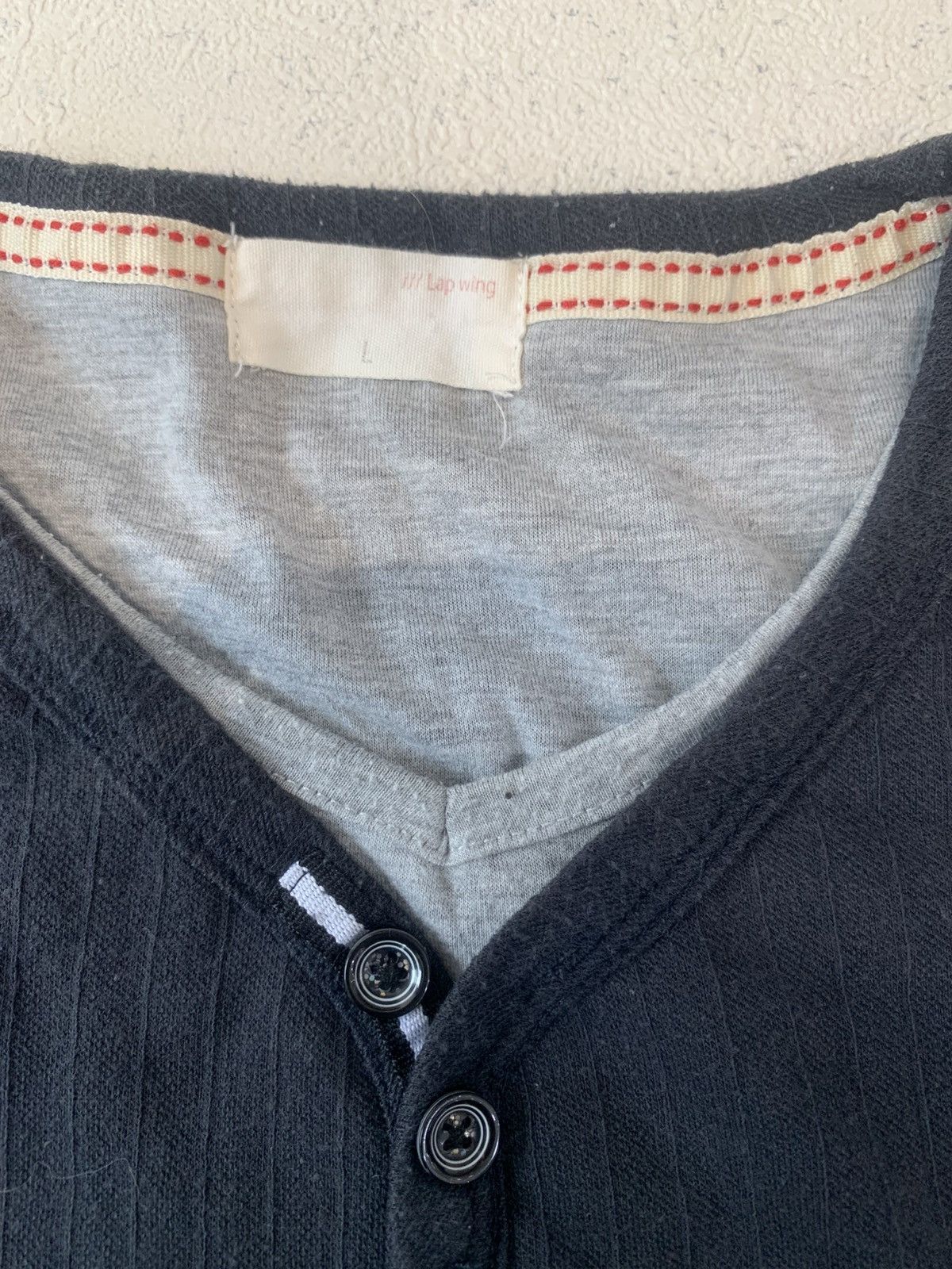 Japanese Brand 2000s japanese archive vkei double layer longsleeve tee Size US L / EU 52-54 / 3 - 3 Thumbnail
