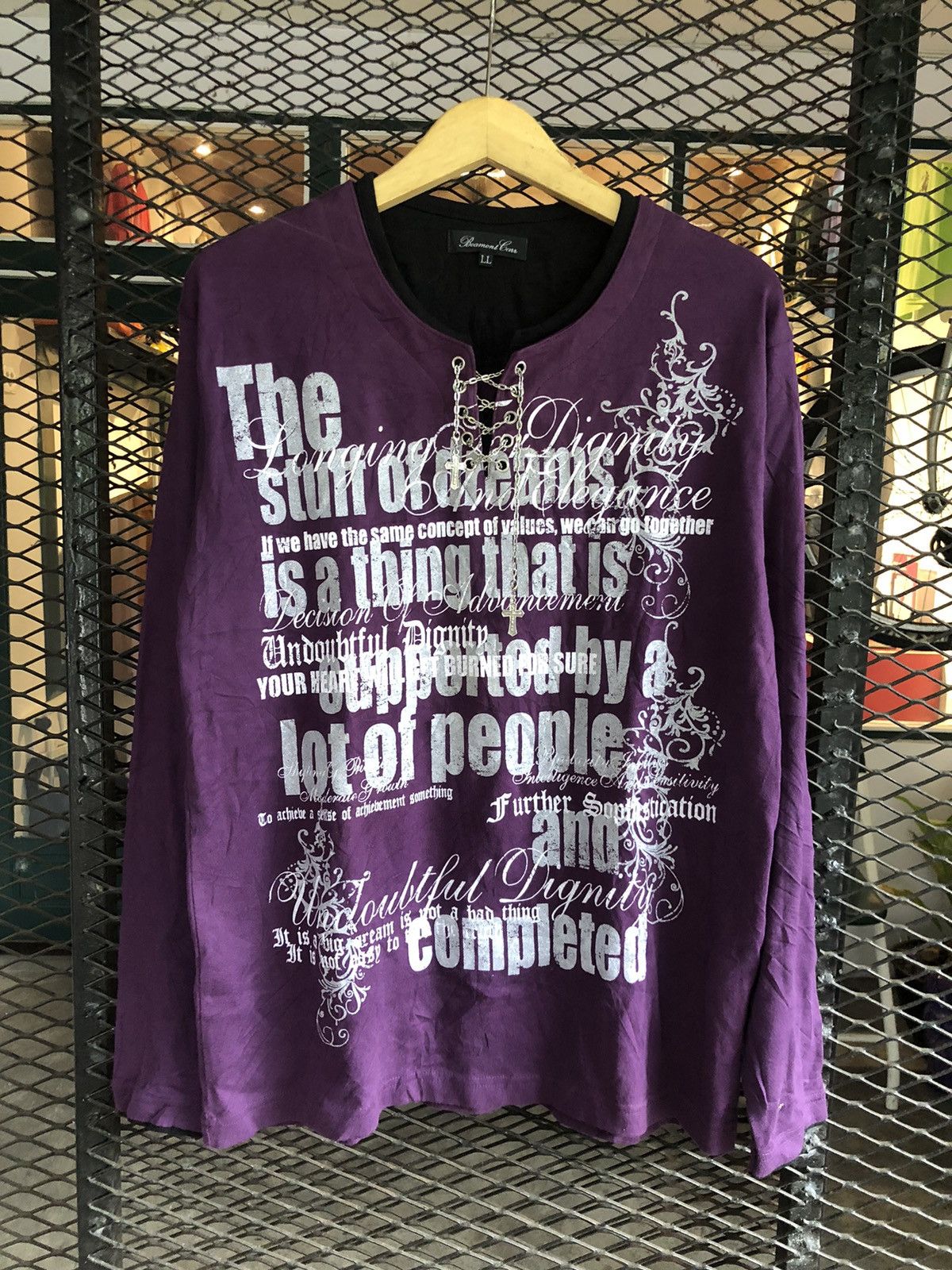 Hysteric Glamour JAPANESE BEAUMONT CARR POEM PUNKSTYLE LONGSLEEVE Size US L / EU 52-54 / 3 - 1 Thumbnail