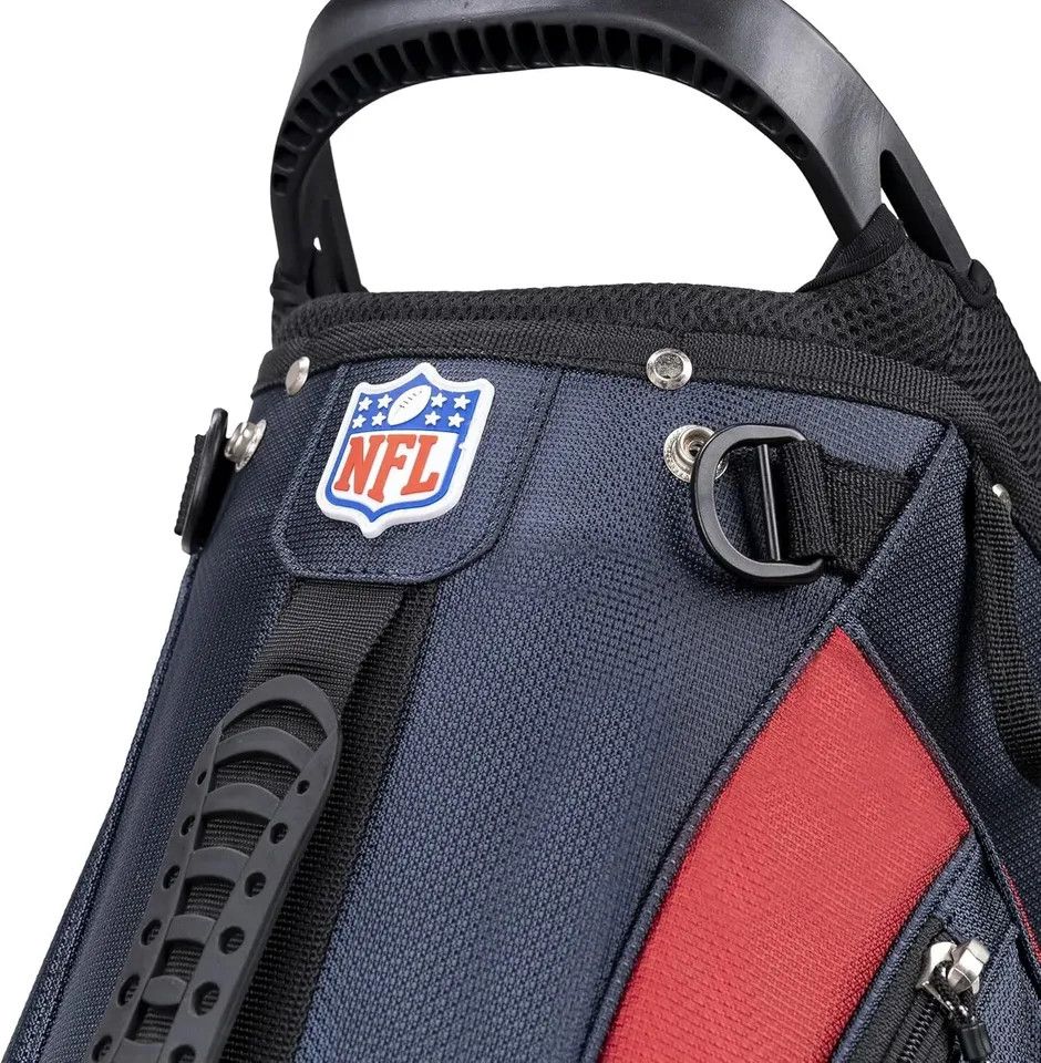 Wilson Wilson NFL Golf Bag - Carry, Houston, Red. Size ONE SIZE - 7 Thumbnail