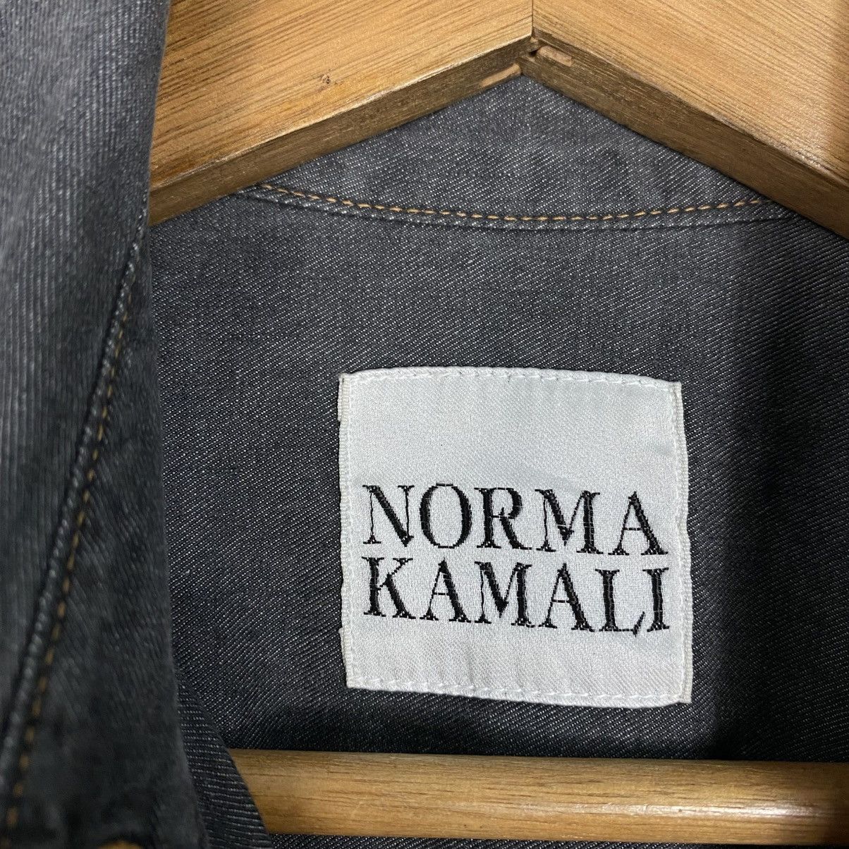 Japanese Brand Vintage Blouse Jacket Norma Kamali Size 26" / US 2 / IT 38 - 15 Thumbnail