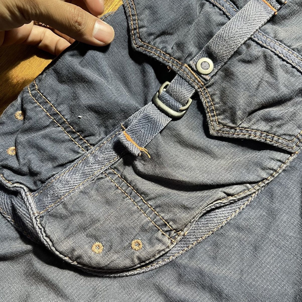 Edwin Edwin 505 Khaki Short Cargo Tactical Pocket Pants Size 34’ Size US 34 / EU 50 - 17 Thumbnail