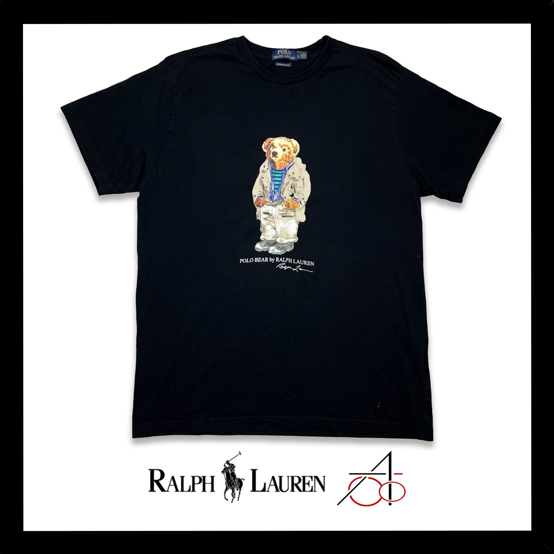 Polo Ralph Lauren Polo Ralph Lauren Bear Tee • L size Size US L / EU 52-54 / 3 - 1 Thumbnail