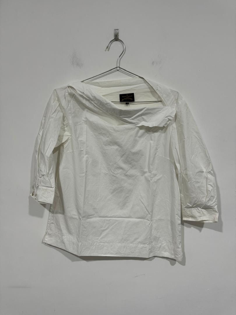 Vivienne Westwood Vivienne Westwood Anglomania White Blouse Size XS / US 0-2 / IT 36-38 - 1 Thumbnail