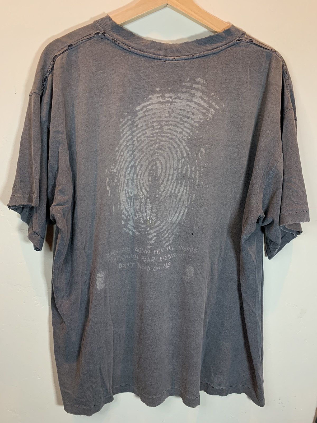 Brockum × Metallica × Vintage RARE* Vintage 1991 Metallica Pushead Don’t Tread On Me Shirt Size US XL / EU 56 / 4 - 2 Thumbnail