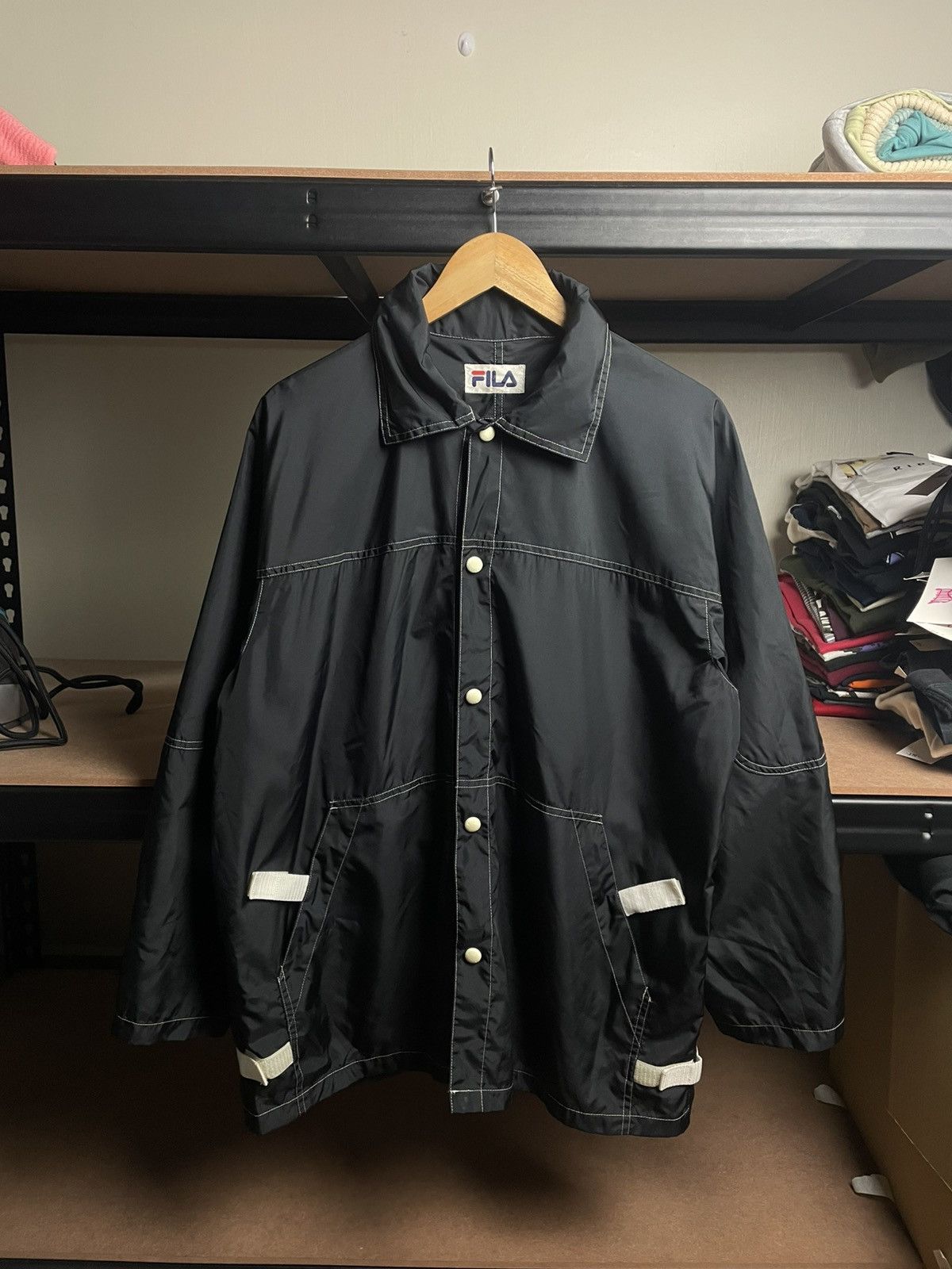 Fila Fila utility jacket hoodie Size US XL / EU 56 / 4 - 1 Thumbnail