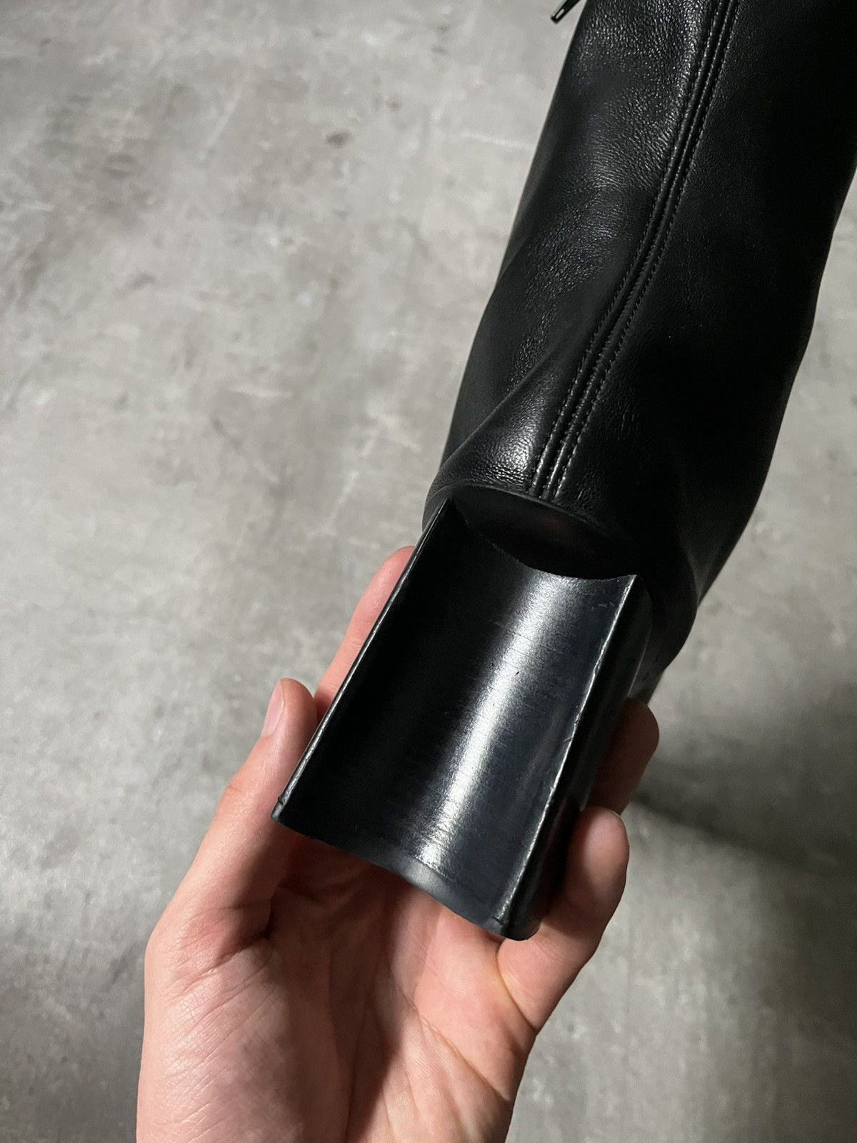 Balenciaga Balenciaga F/W 2022 Glove Boots leather black Size US 9 / EU 42 - 17 Thumbnail