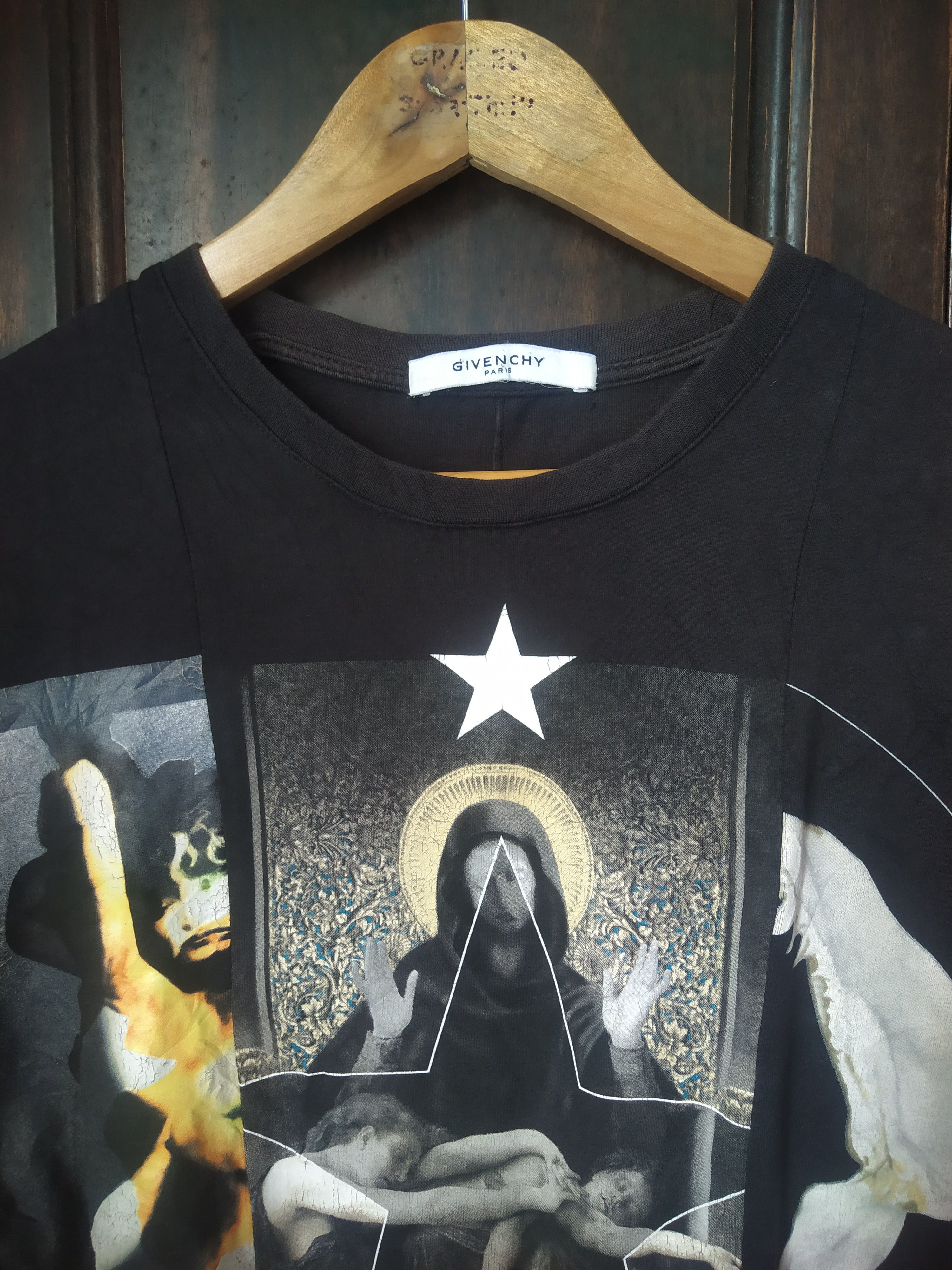 Vintage Givenchy Paris Religious Iconography Star Print Size US L / EU 52-54 / 3 - 7 Thumbnail