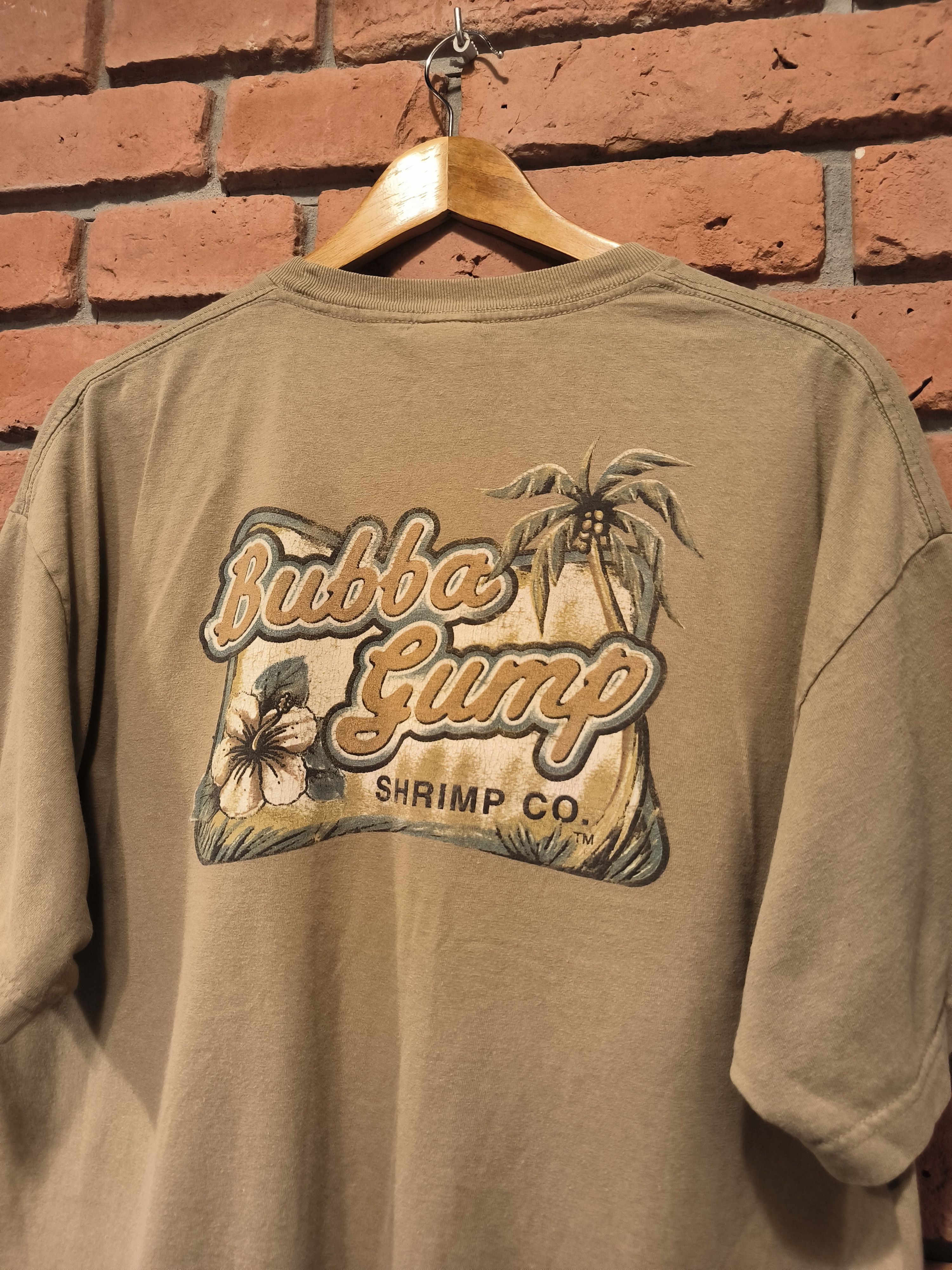 Vintage Vintage 2005 00s Bubba Gump Shrimp T-Shirt Tee Print Logo Size US XL / EU 56 / 4 - 5 Thumbnail