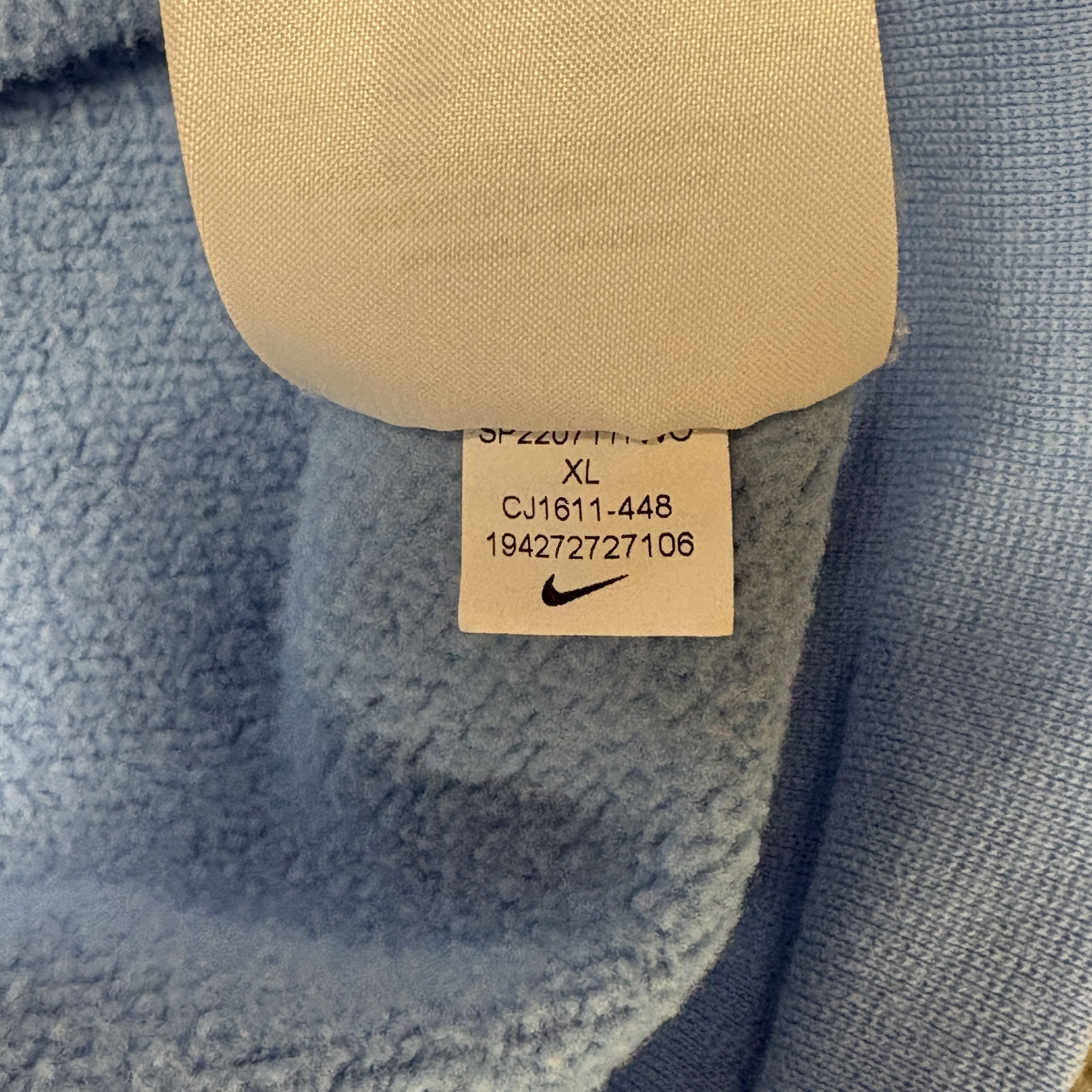 Nike Nike Club Fleece Light Blue Hoodie (CJ1611-448), Size XL Size US XL / EU 56 / 4 - 4 Thumbnail