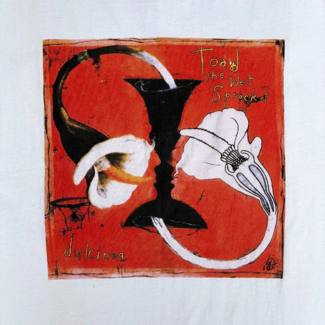 Band Tees × Hanes × Vintage Toad The Wet Sprocket 1994 90s Dulcinea Band Concert T-Shirt Size US XL / EU 56 / 4 - 3 Thumbnail