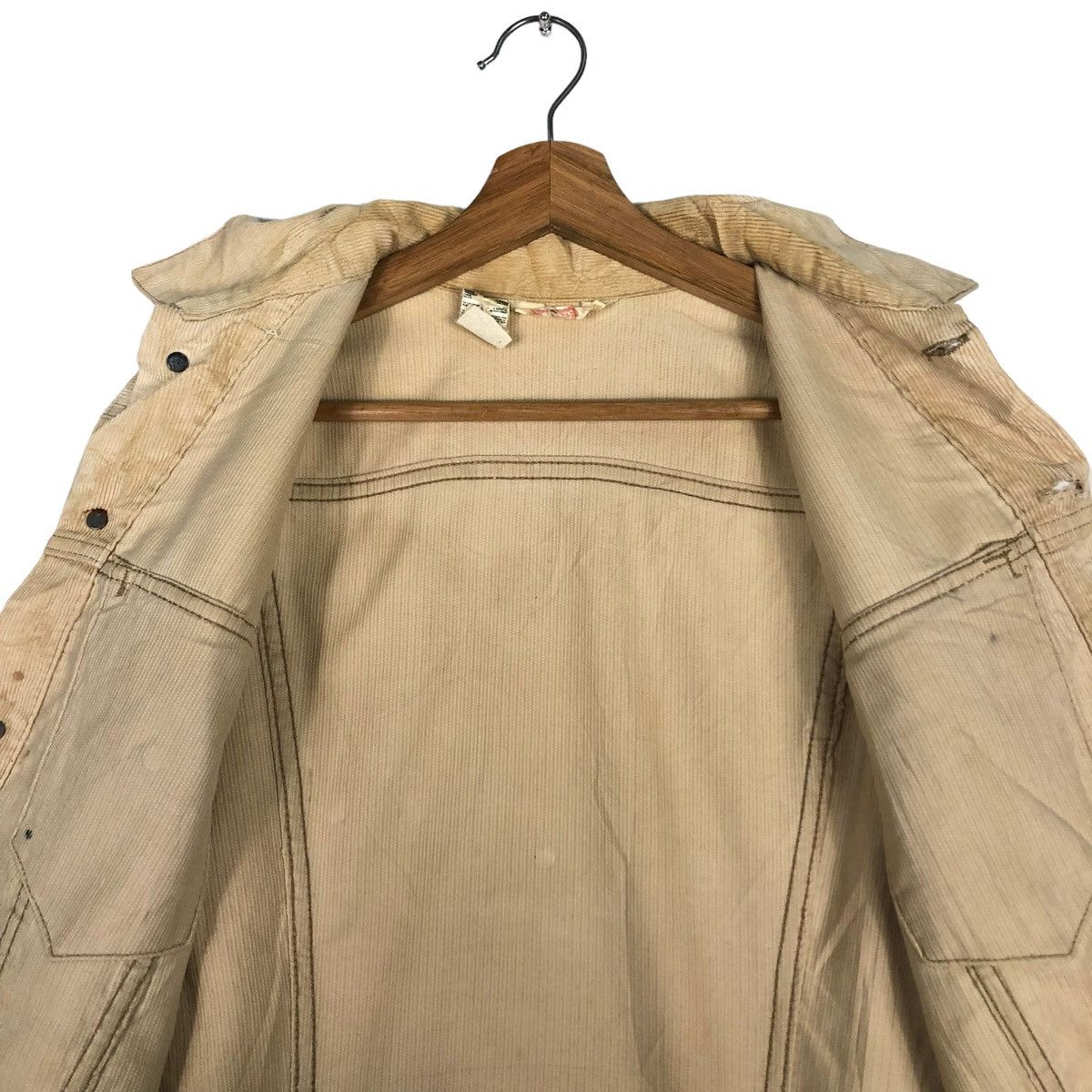 Levi's 🔥80’s Vintage Trucker Corduroy Jacket Levi’s Made in USA Size US S / EU 44-46 / 1 - 12 Thumbnail