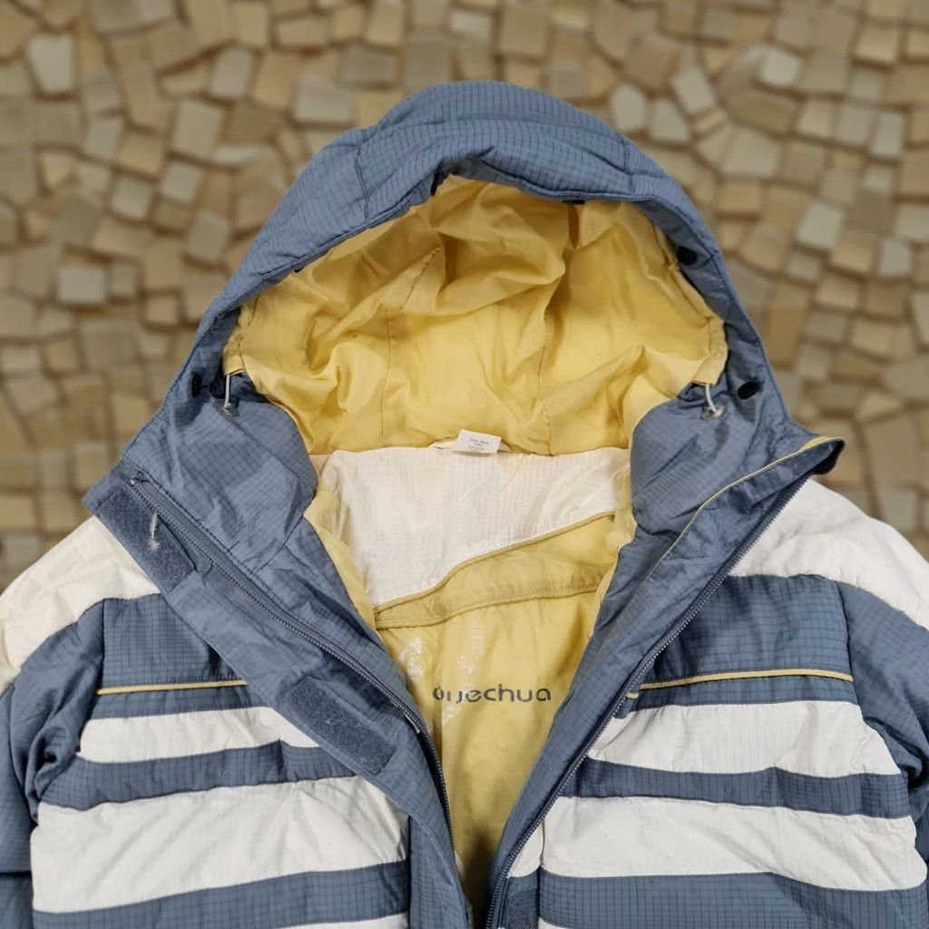 Vintage Quechua Womens Ski Jacket Grey 8 UK 36 Puffer Waterproof Down Full Hooded Jacket Womens Grey Ski Jacket 8 UK Regular Down Waterproof Hooded Size M / US 6-8 / IT 42-44 - 1 Thumbnail