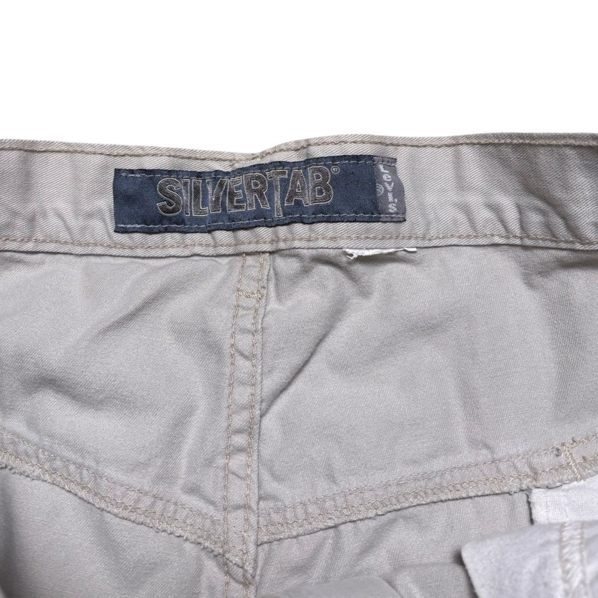 Levi's Vintage Levi’s Silver Tab Pants Men 34x31 Beige Skater Baggy Size US 34 / EU 50 - 3 Thumbnail