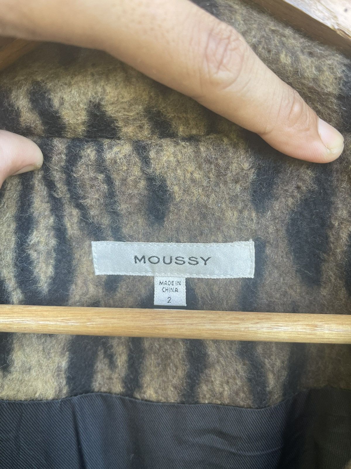 Japanese Brand MOUSSY Leopard Faux Fur Robe Coat – Tokyo Streetwear Luxe Size US M / EU 48-50 / 2 - 17 Thumbnail