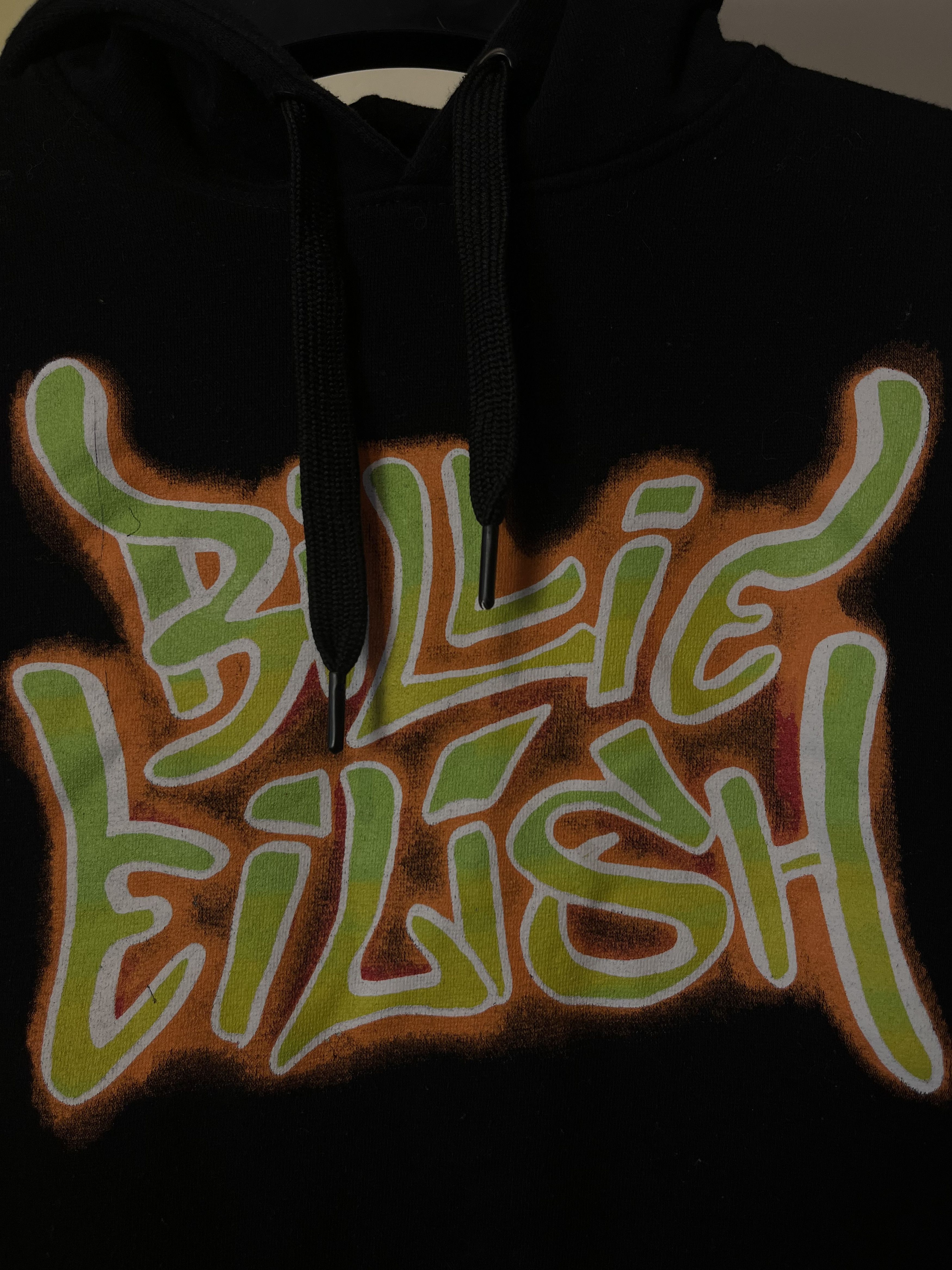Band Tees × Billie Eilish 2019 Billie Ellish y2k Band Hoodie Size US S / EU 44-46 / 1 - 3 Thumbnail