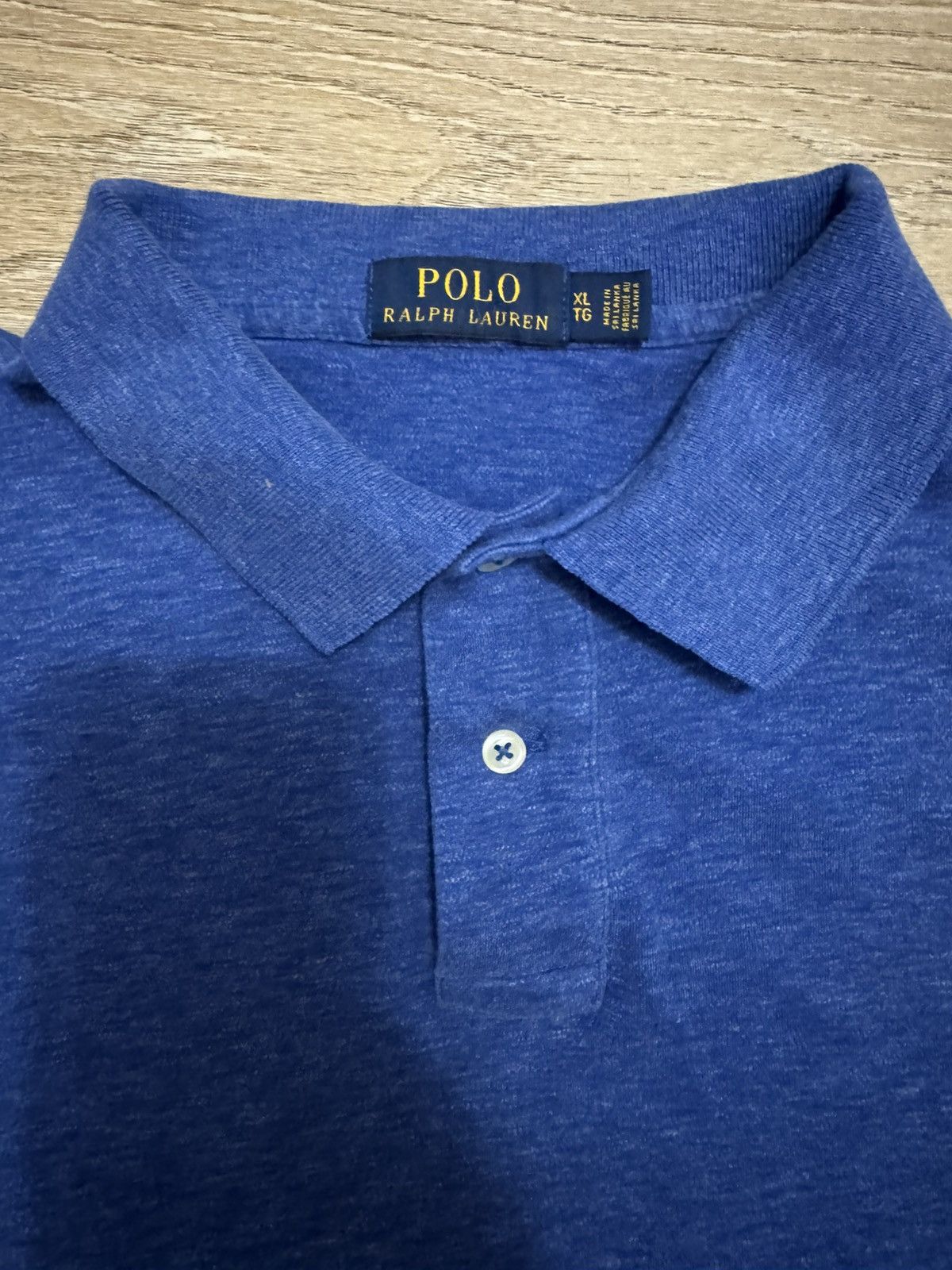 Polo Ralph Lauren Polo Ralph Lauren XL Polo Shirt – Heather Blue Size US XL / EU 56 / 4 - 2 Thumbnail
