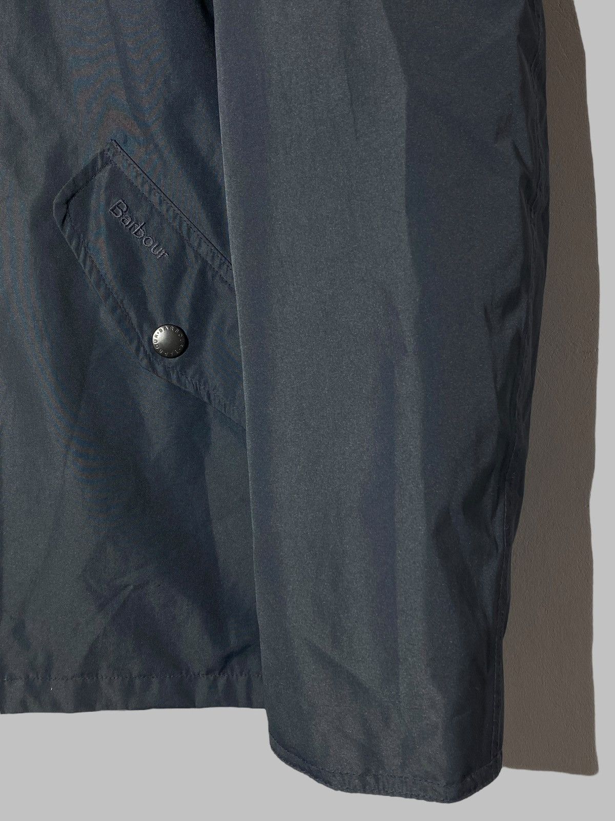Barbour 🔥 BARBOUR INTL NAVY WINDBREAKER JACKET MOTO BRITISH ICON Size US XXL / EU 58 / 5 - 11 Thumbnail
