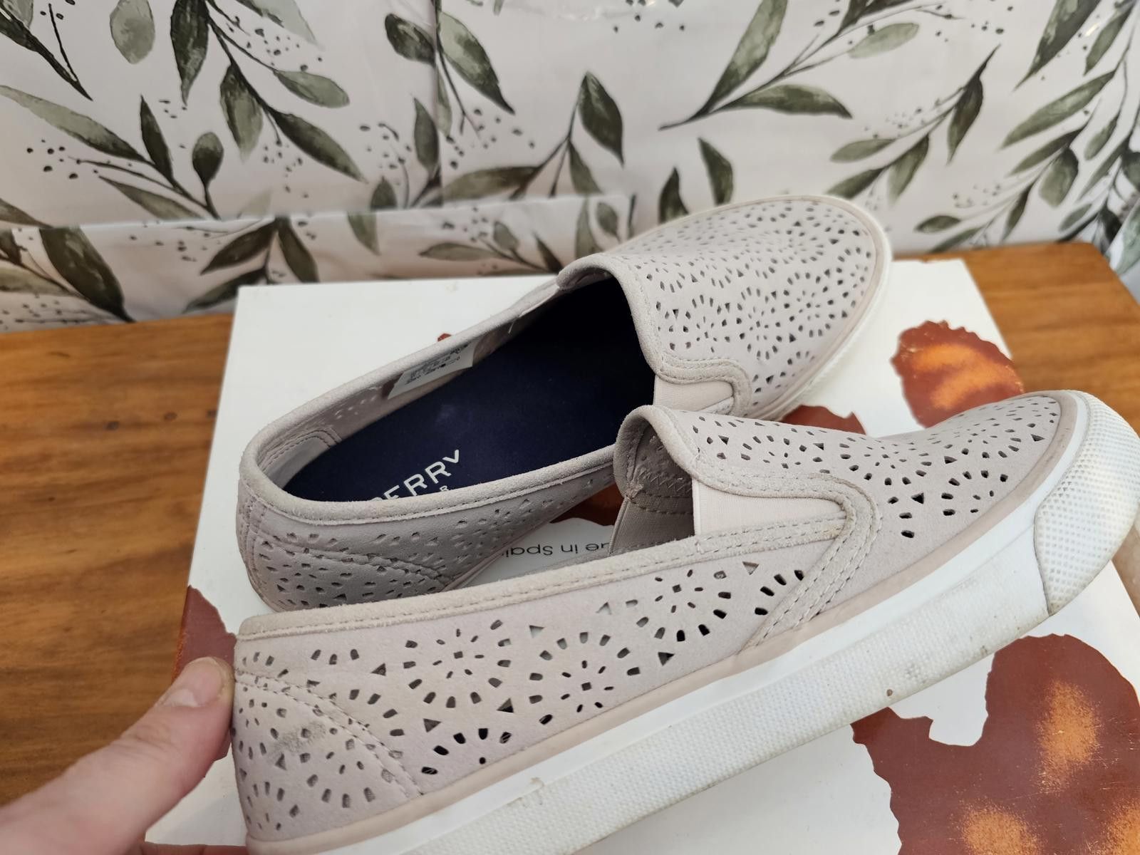 Sperry Sperry Shoes Cream Womens Size 8.5 Memoryfoam Size US 8.5 / IT 38.5 - 3 Thumbnail