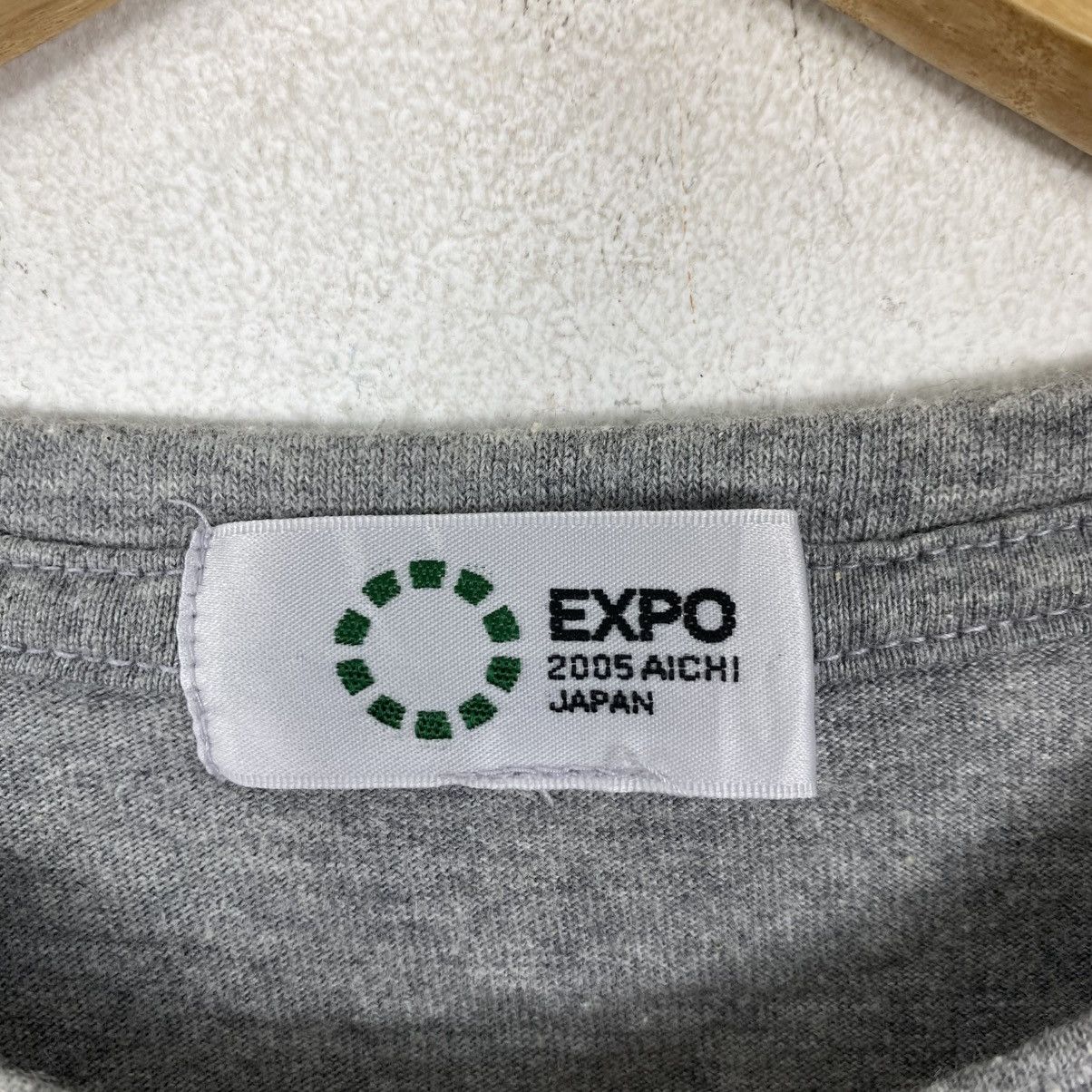 Anime Vintage 2005 Aichi Japan Expo Shirt Morizo Kiccoro Grey S Size US S / EU 44-46 / 1 - 8 Thumbnail