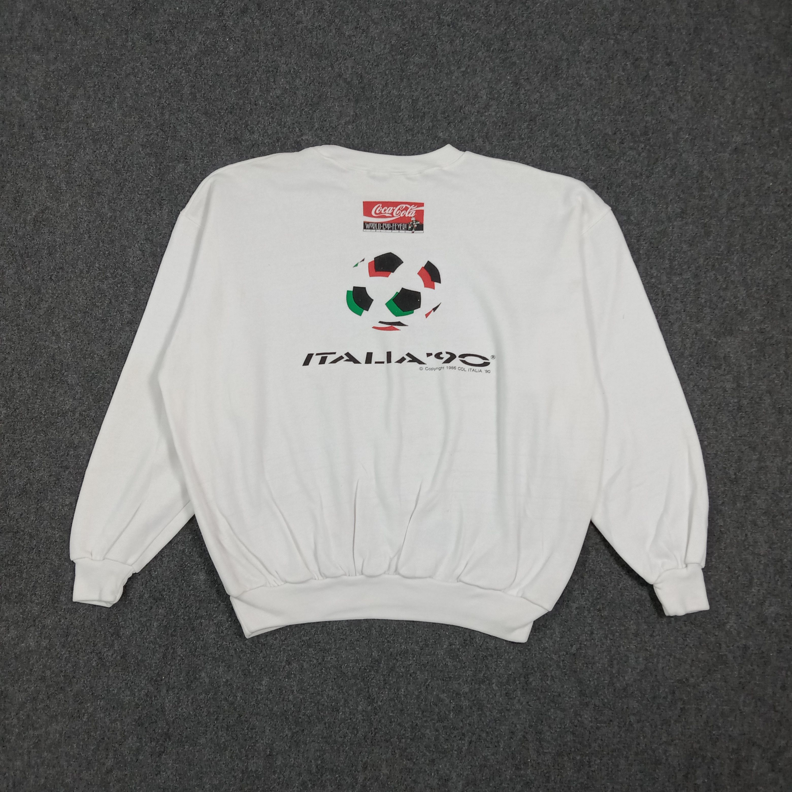Coca Cola Coca Cola Italia'90 World Cup Sweatshirt C270N15 Size US XL / EU 56 / 4 - 4 Thumbnail