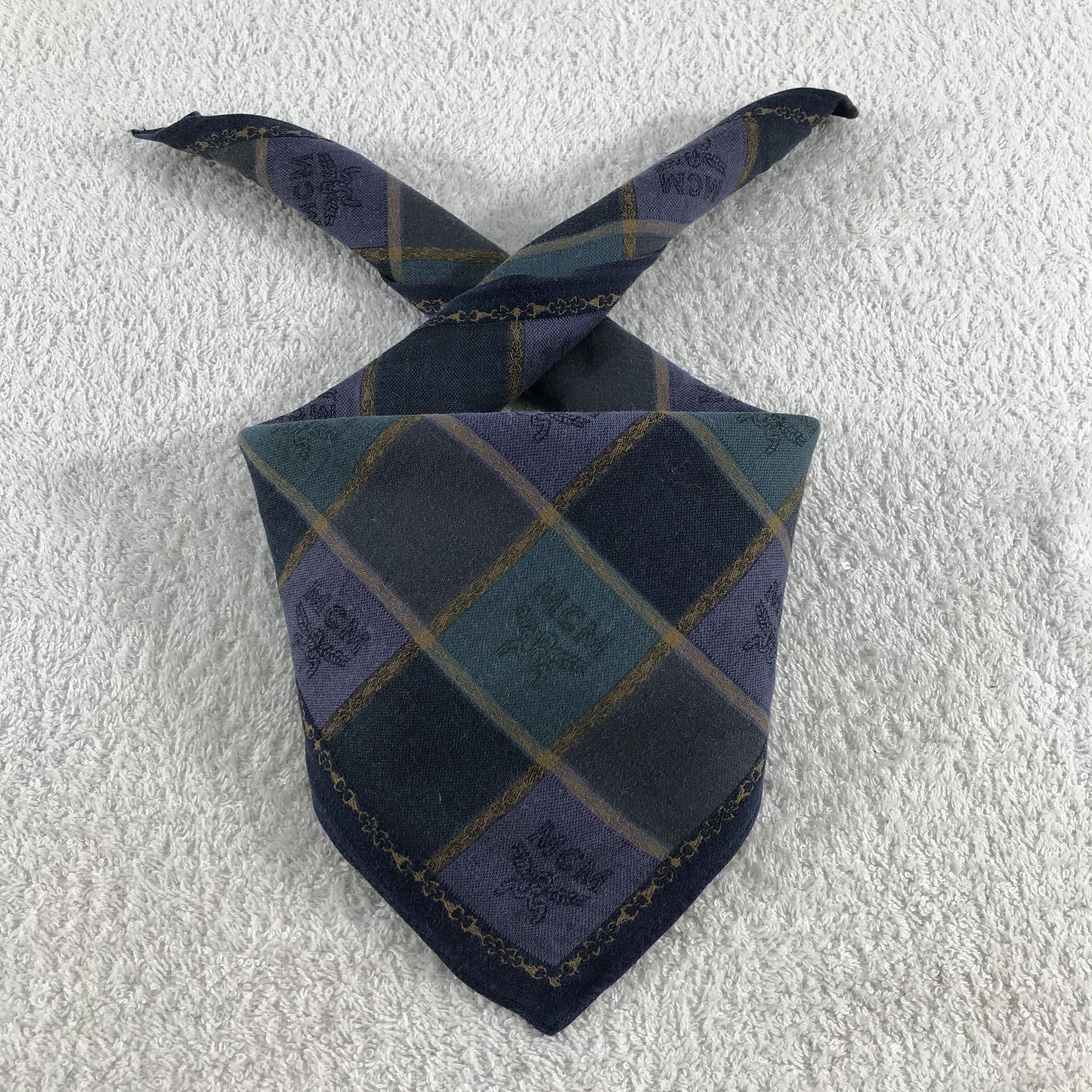 MCM × Vintage MCM Bandana / Handkerchief / Neckerchief - S168 Size ONE SIZE - 3 Thumbnail