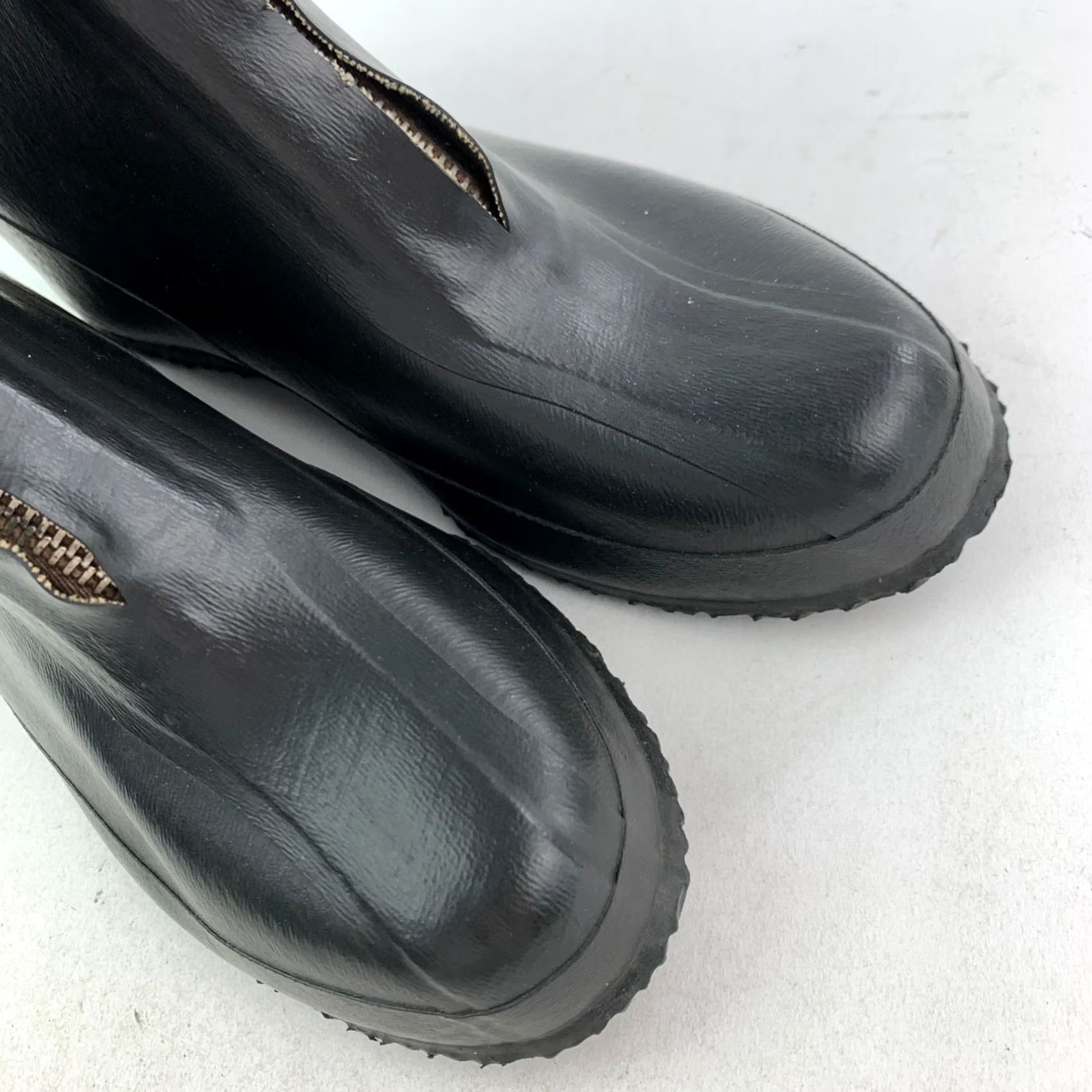 Vintage VINTAGE La Crosse Boots Rubber Black Zip Waterproof Lacrosse 1960s Womens 8 Read Size US 8 / IT 38 - 2 Thumbnail