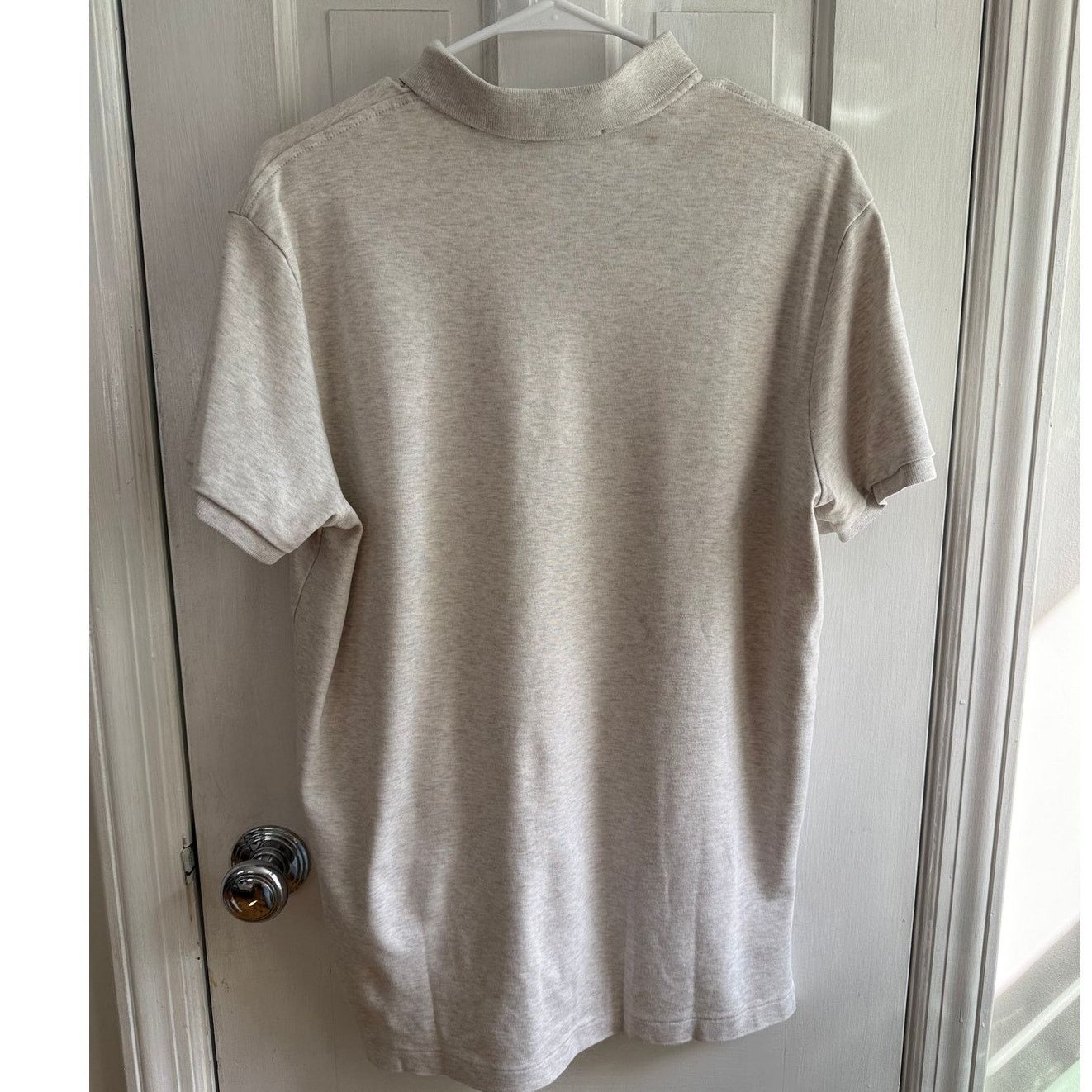 Polo Ralph Lauren Polo Ralph Lauren Cream/White Men's Polo Navy Pony Large Size US M / EU 48-50 / 2 - 5 Thumbnail